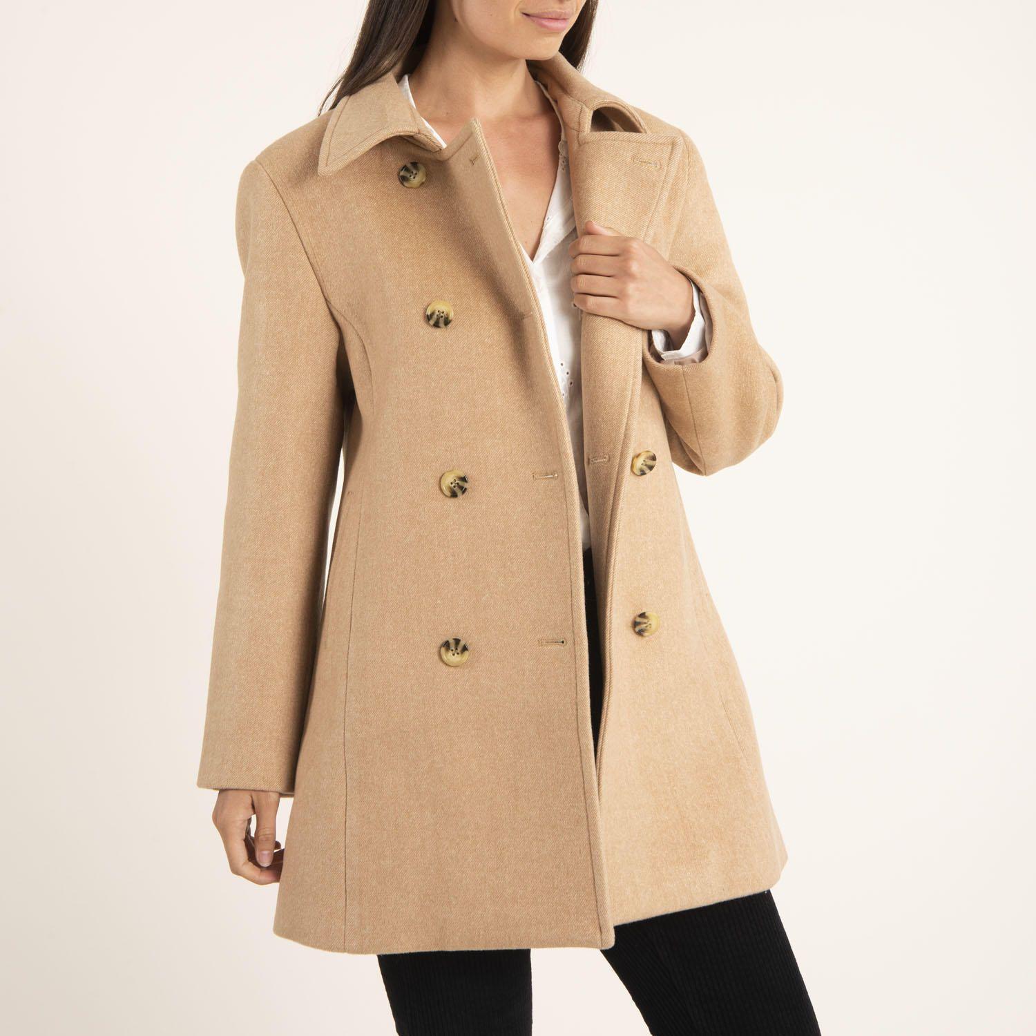 Chaqueta Mujer Riva Camel-1