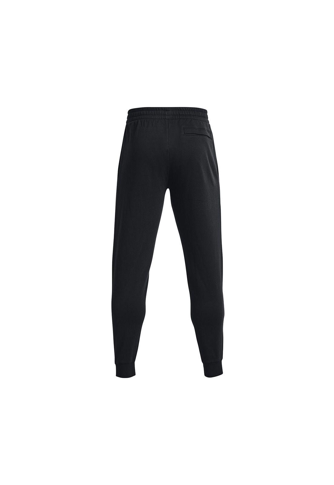 Joggers UA Rival Fleece para hombre Negro-1