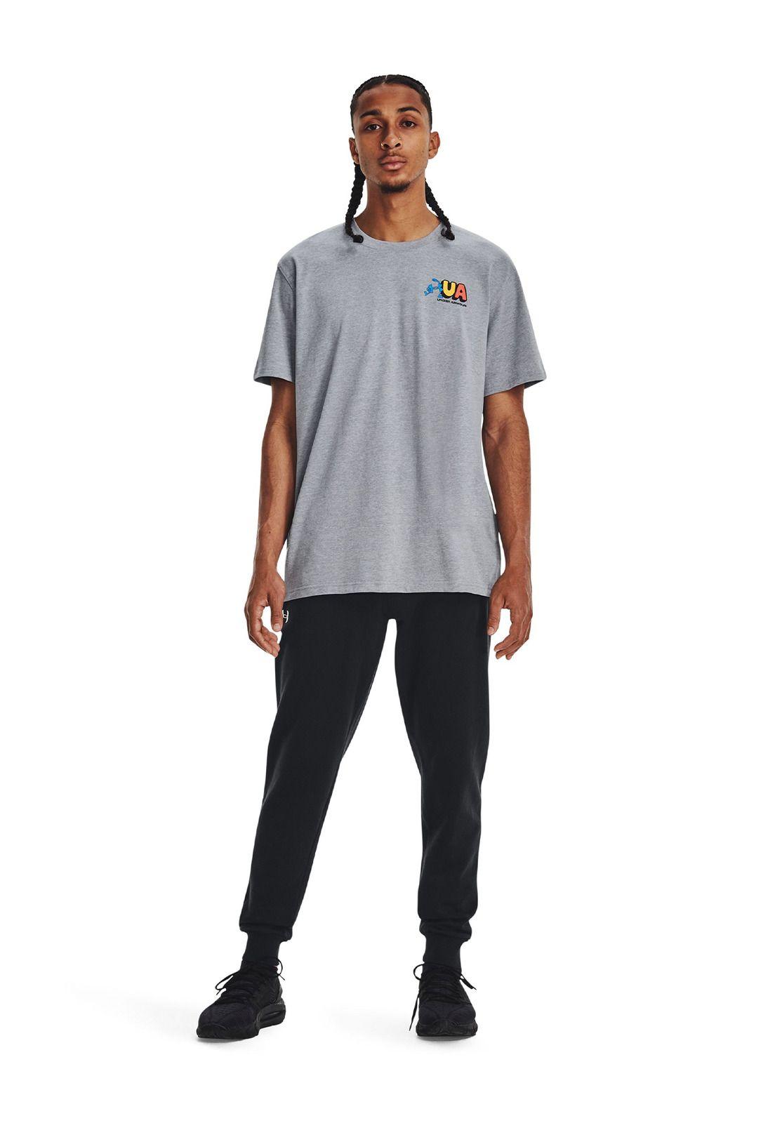 Joggers UA Rival Fleece para hombre Negro-5