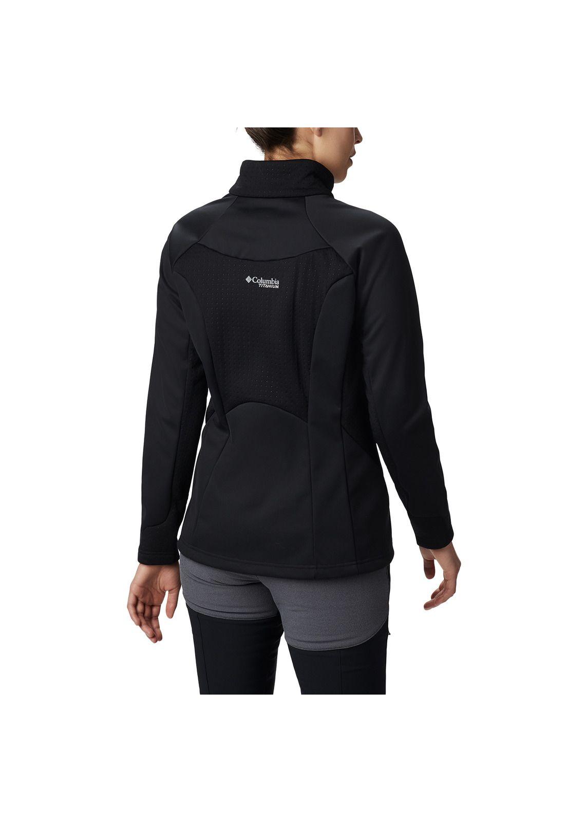 Polar Mujer Mount Defiance Jkt Polyester Negro-1