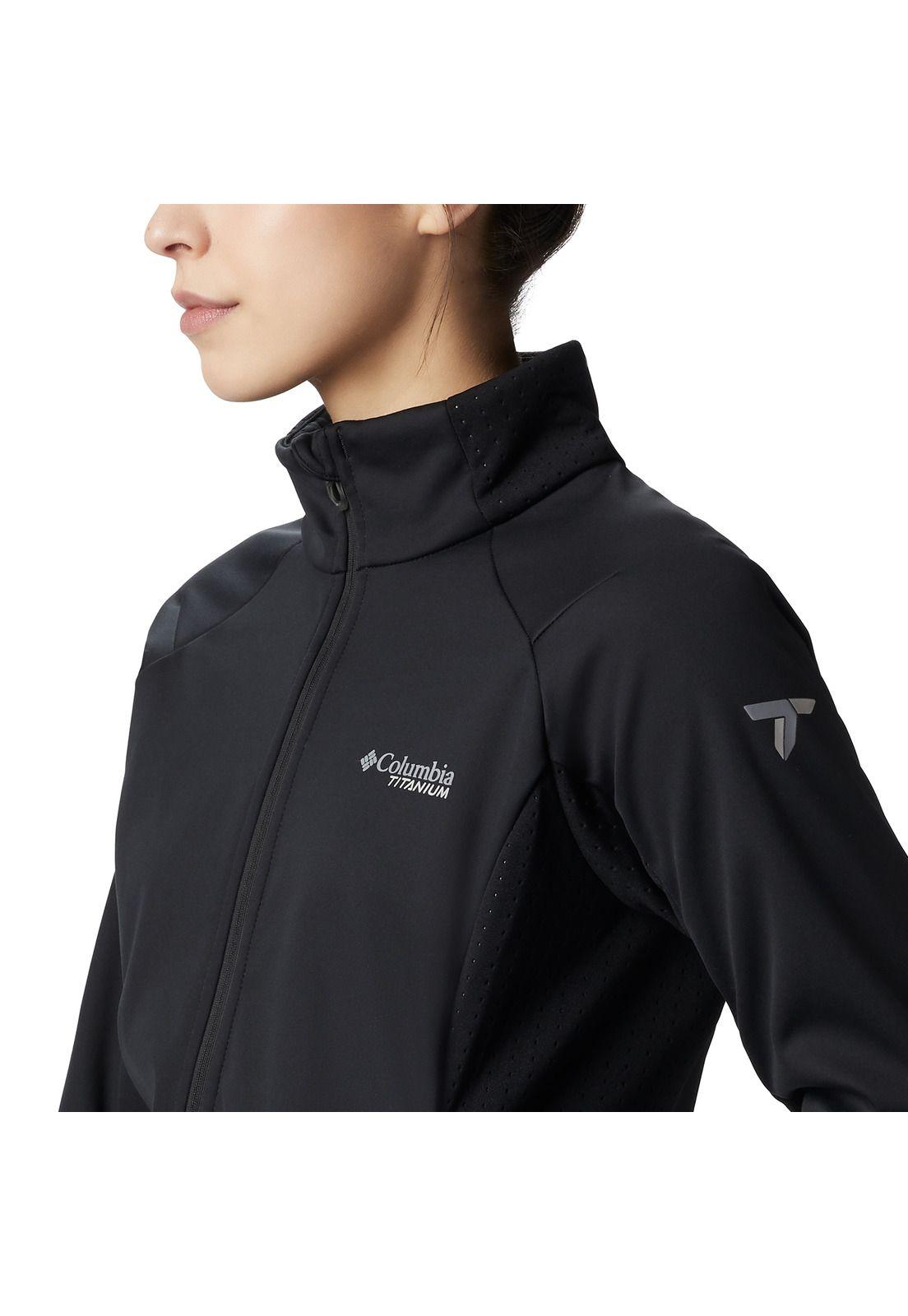 Polar Mujer Mount Defiance Jkt Polyester Negro-2