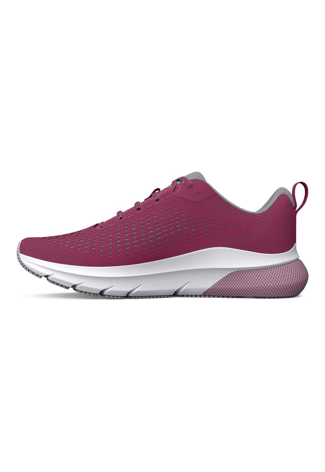 Zapatilla Mujer UA W Hovr Turbulence Rosado-1