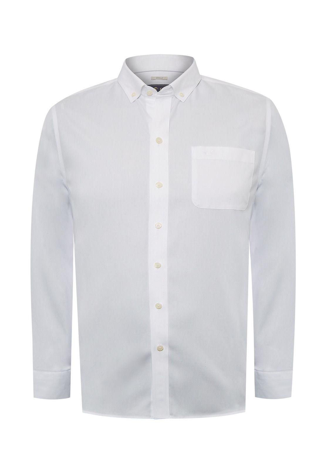 Camisa Algodón Hombre Farifax Azul-0