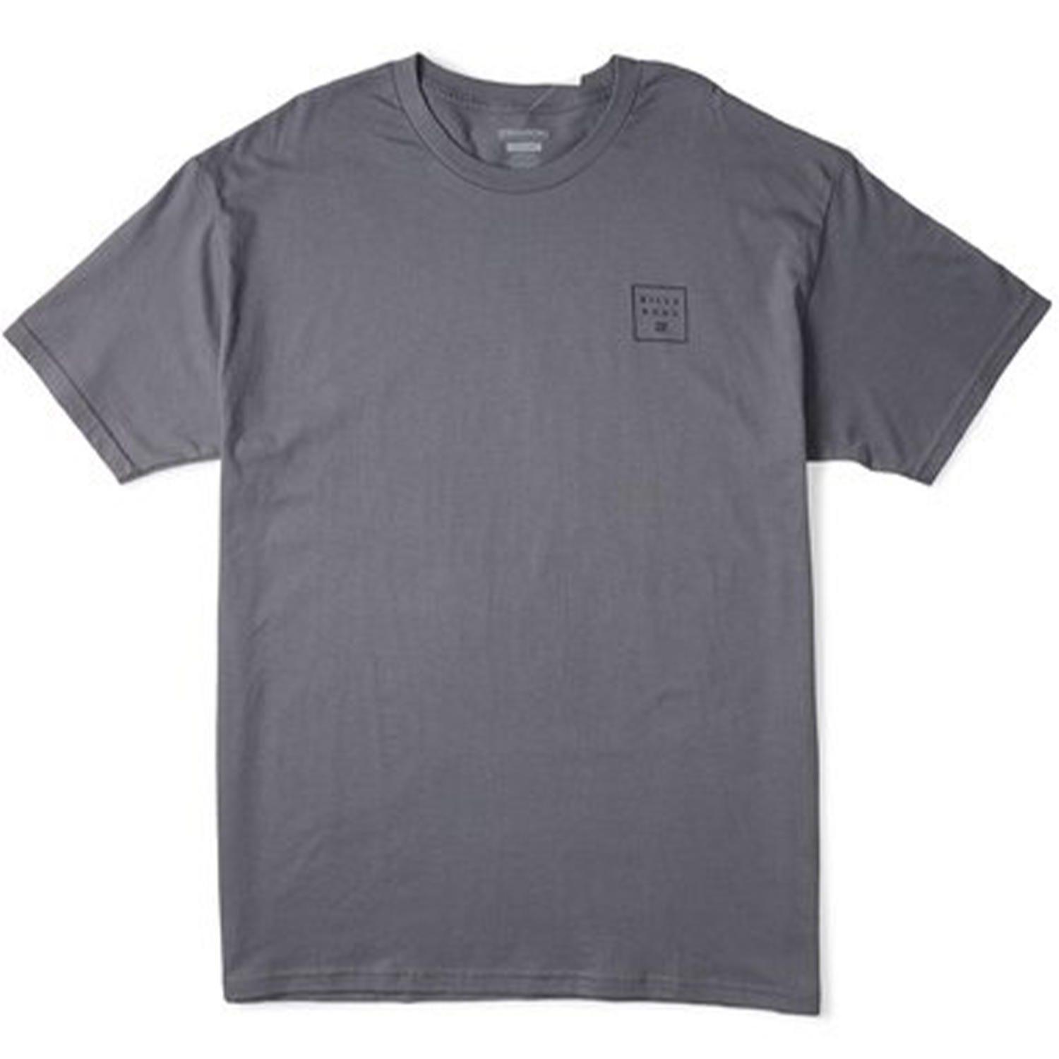 Polera M/C Stacked Lic Gris Oscuro Billabong-0
