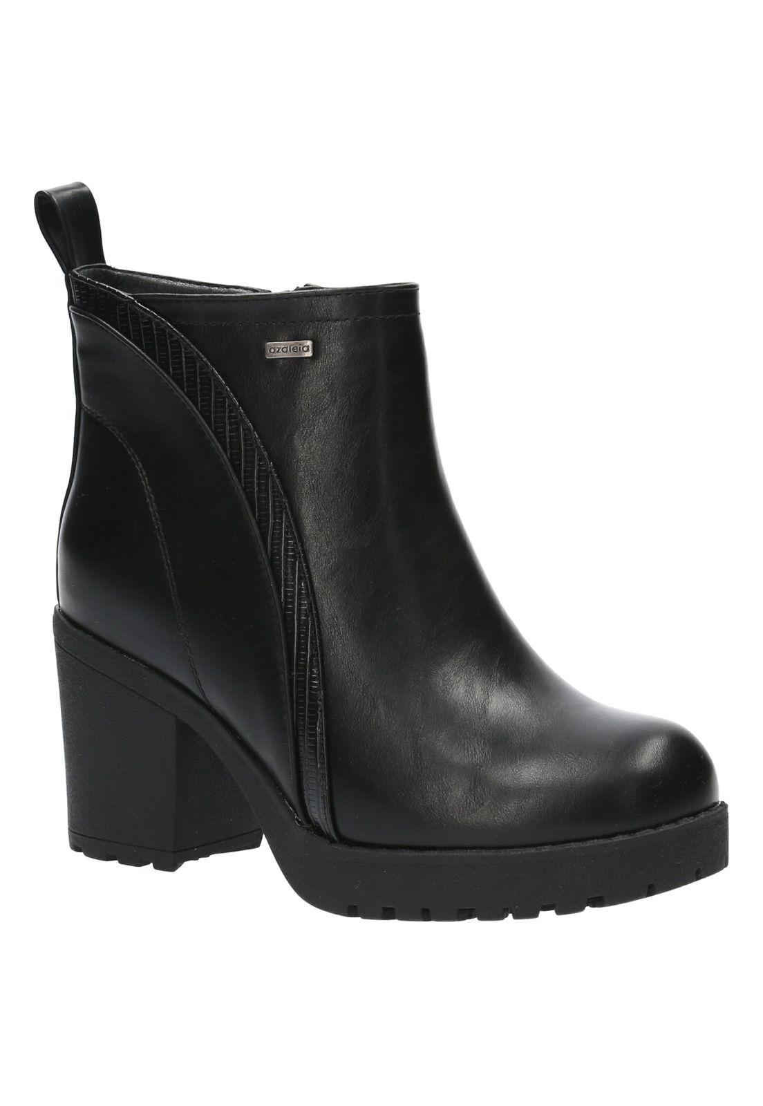 Botín Mujer Isaac Negro-0