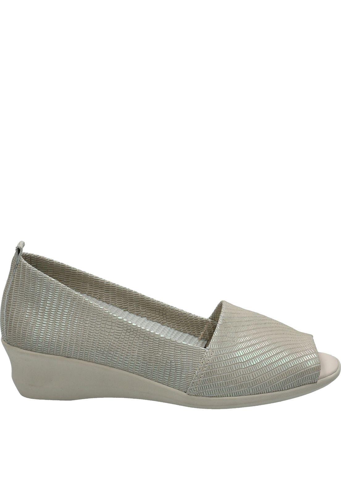 Zapato Cuero Mujer Boyson Beige-1
