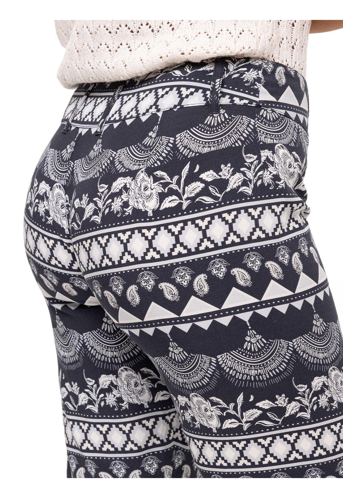 Pantalón Rayón Naussac Negro Mujer-7