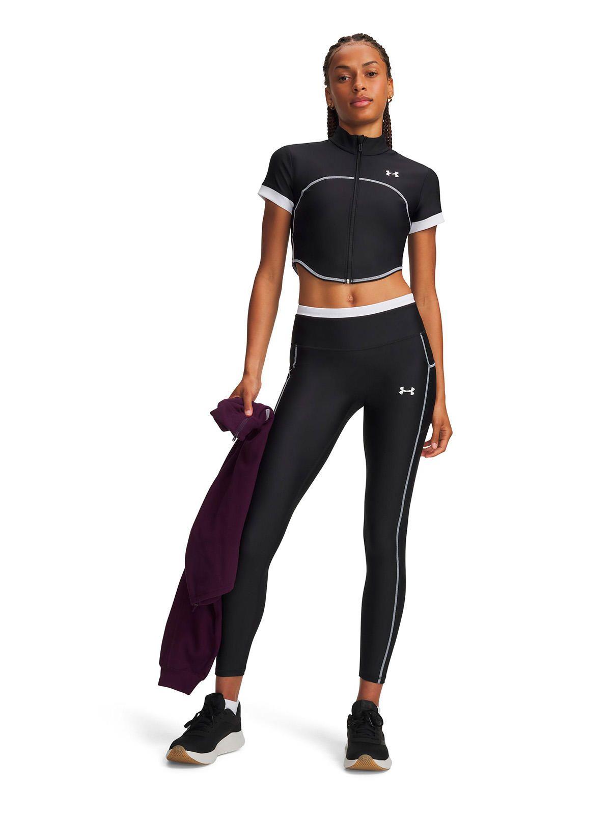 Calza HeatGear negra Mujer-3