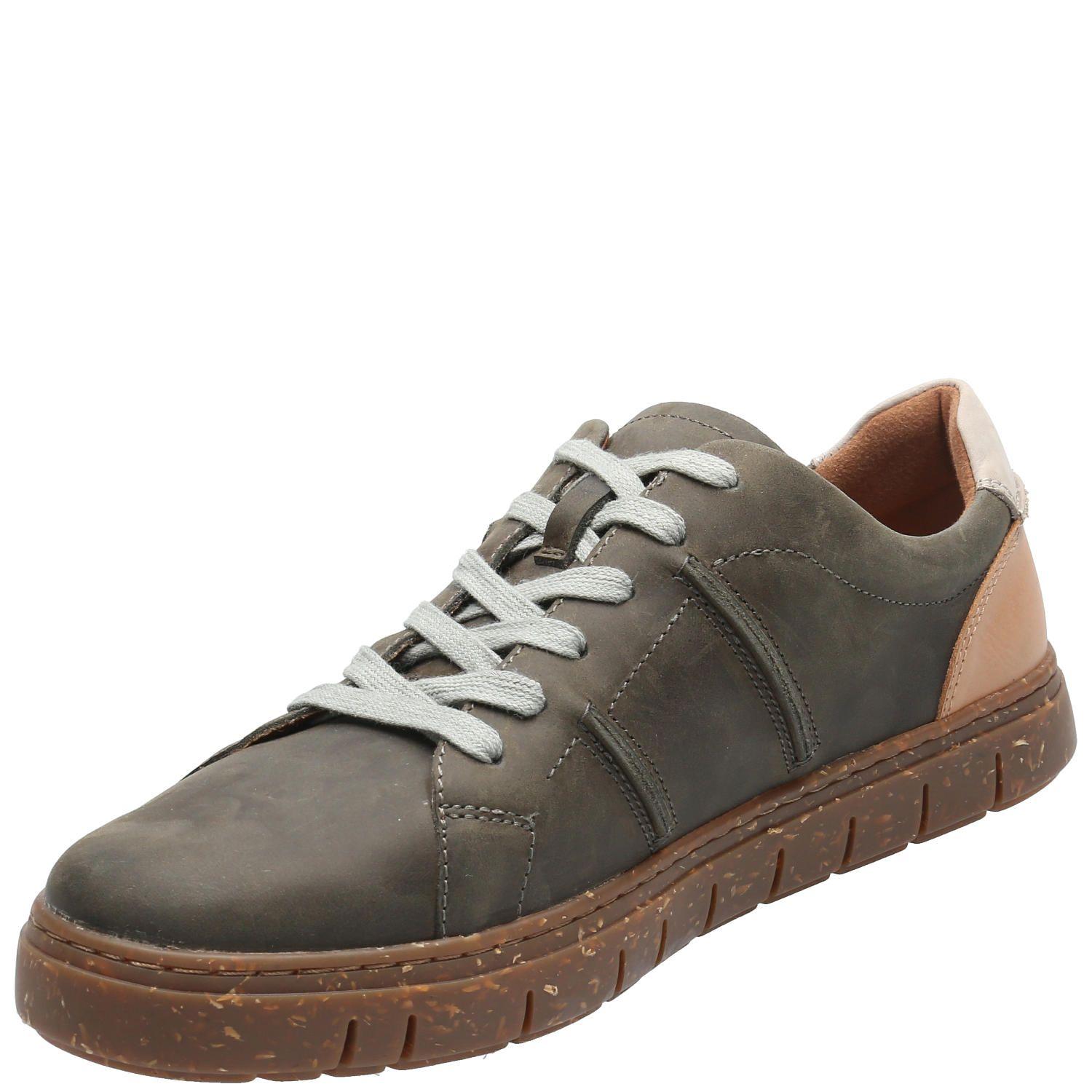 Botín Cuero Hombre Navarino Gris Oscuro-4