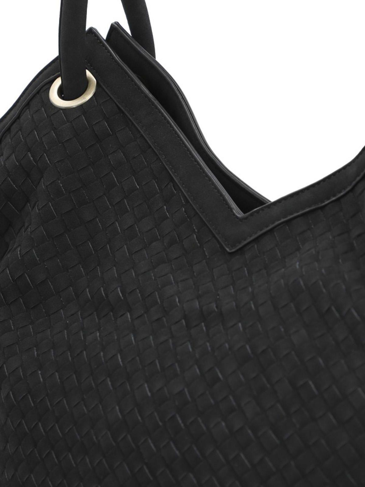 Cartera Ecocuero Mujer Bromley Bag Negro-3