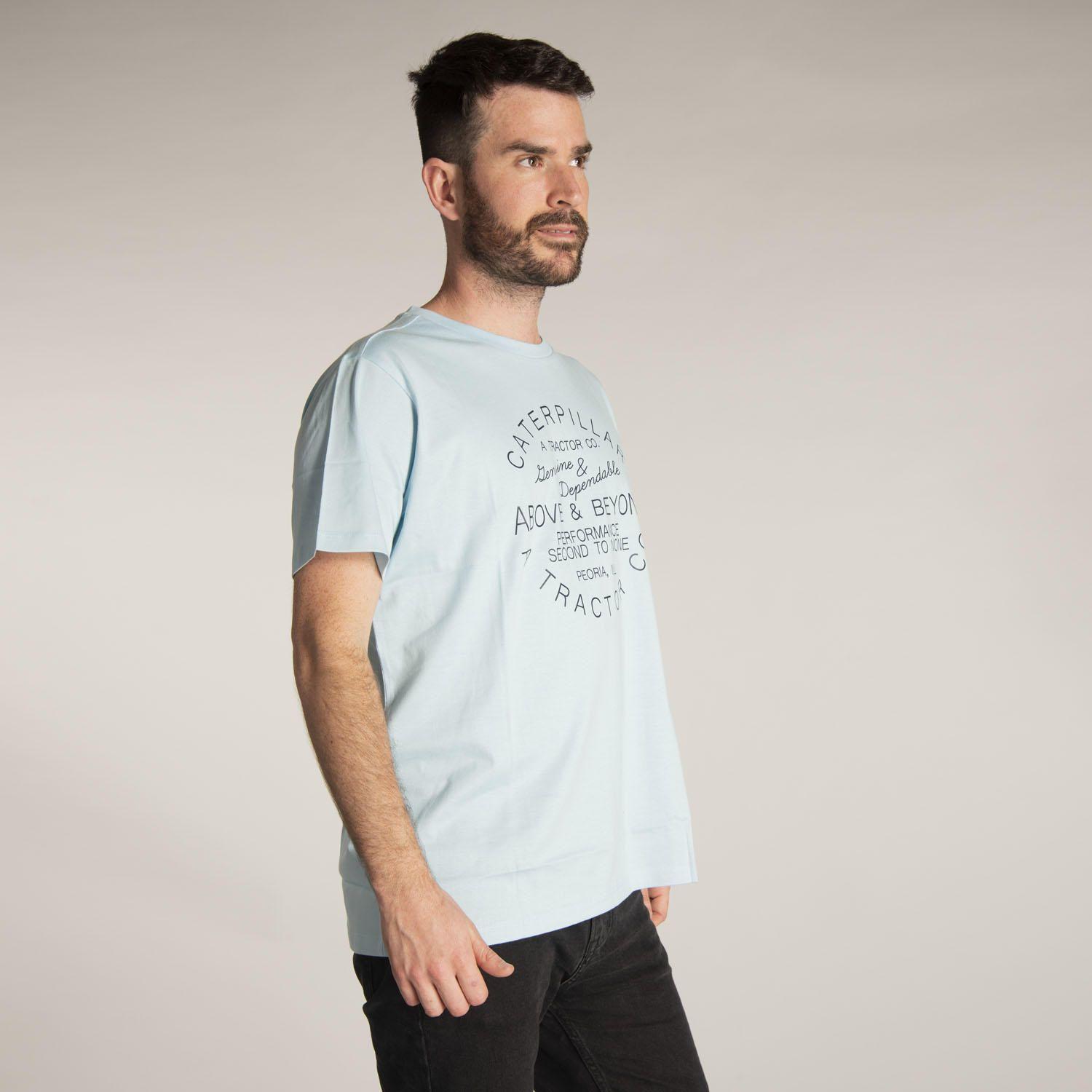 Polera M/C Hombre Fdtn Second To None Azul-1