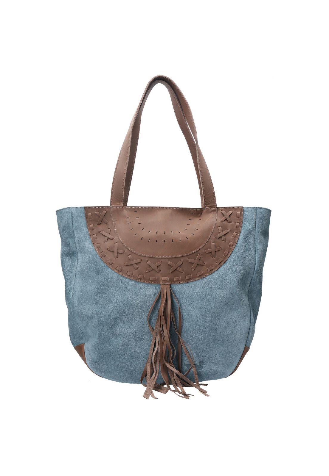 Cartera Mujer Riley Tote Celeste-0