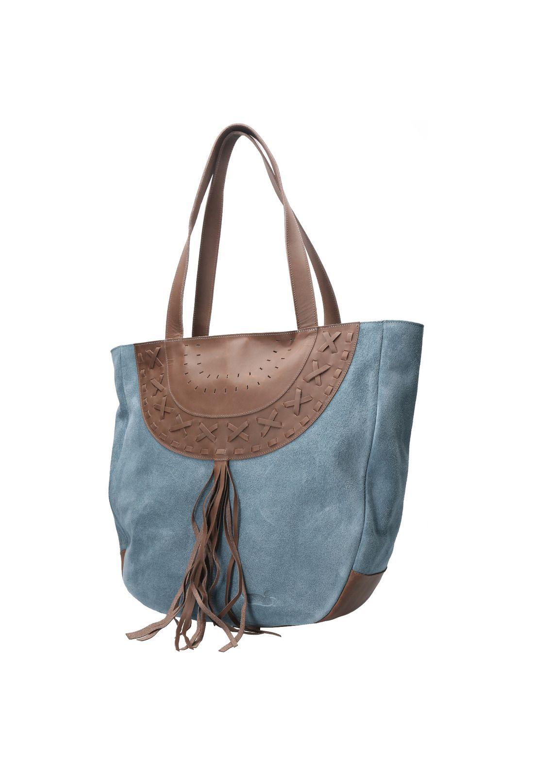 Cartera Mujer Riley Tote Celeste-1