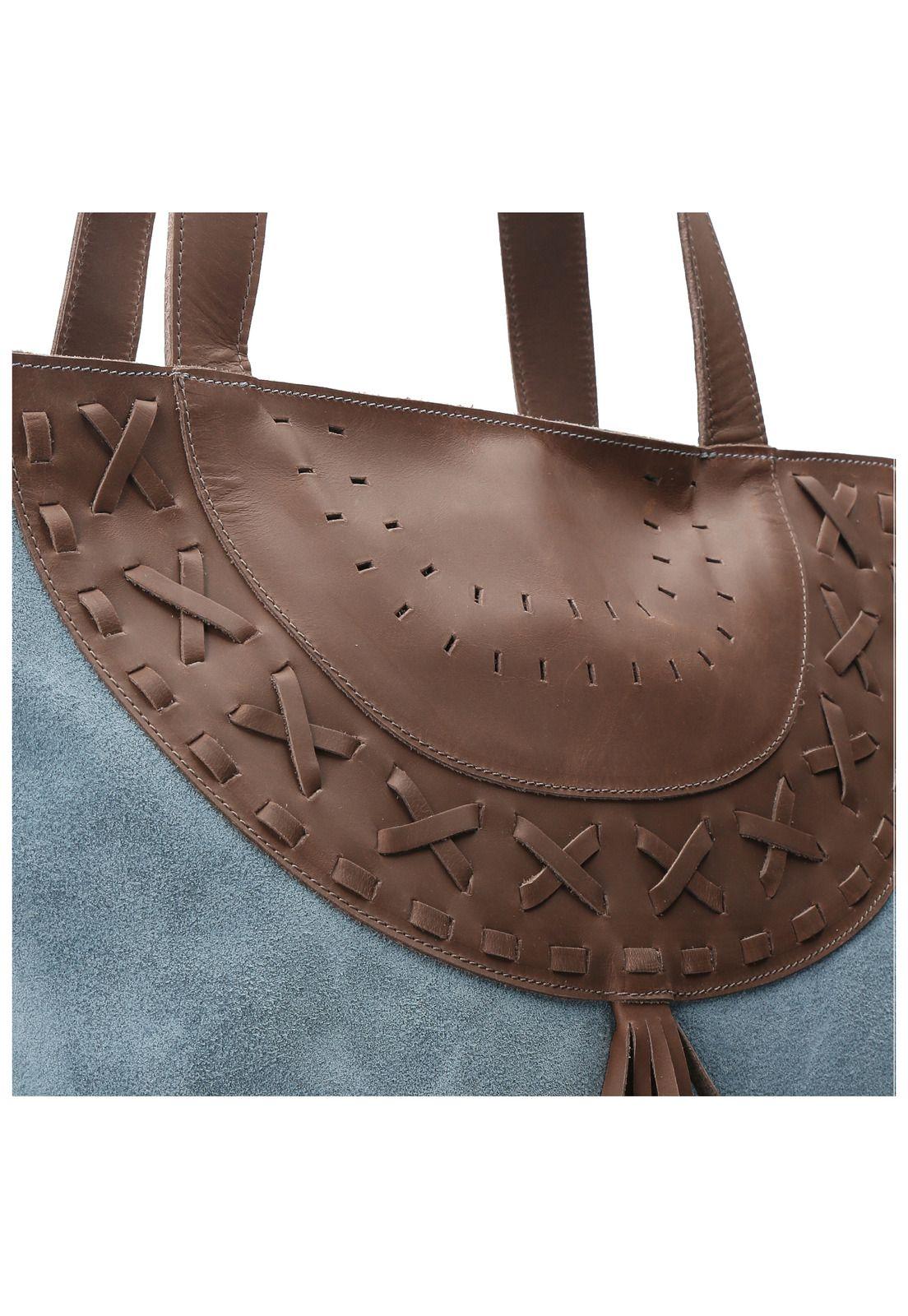 Cartera Mujer Riley Tote Celeste-3