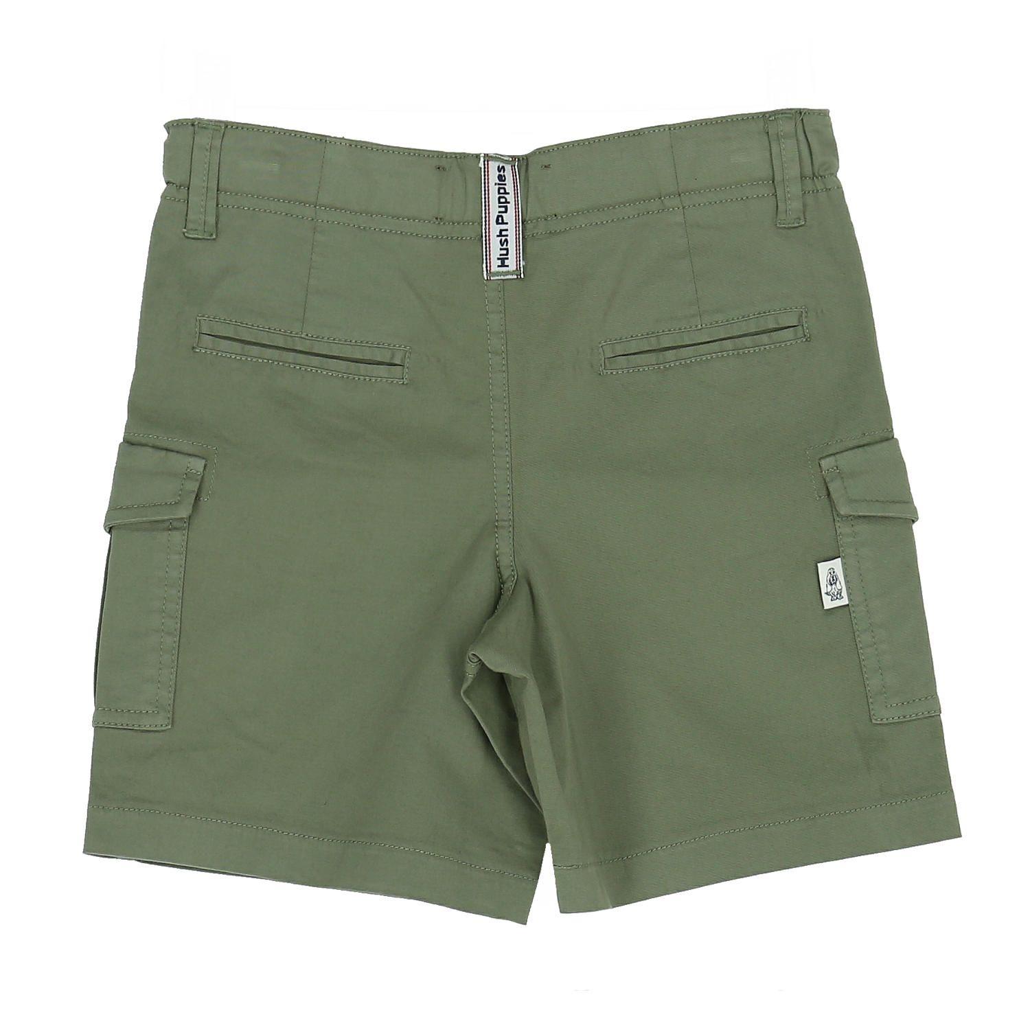 Short Niño Cargo Verde-1
