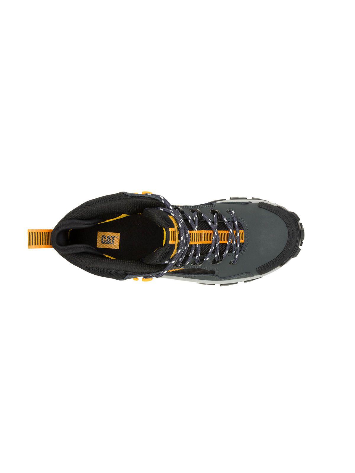 Botín Hombre Invader Mid Vent Wp Gris-5