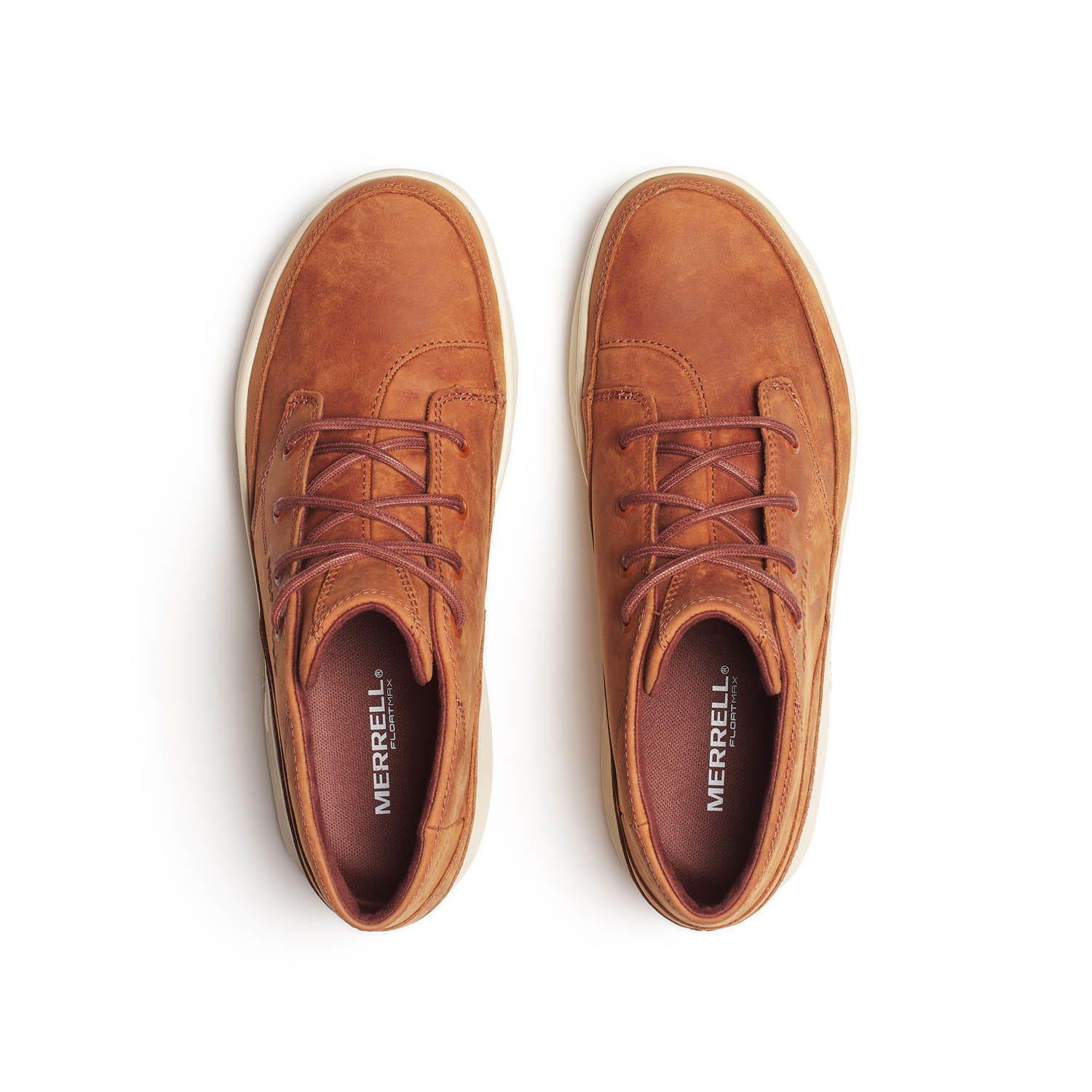 Zapatilla Hombre Silvo Chukka Café-4
