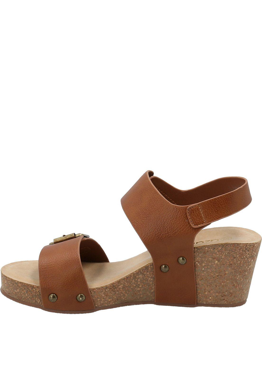 Sandalia Mujer Greider Chocolate-4