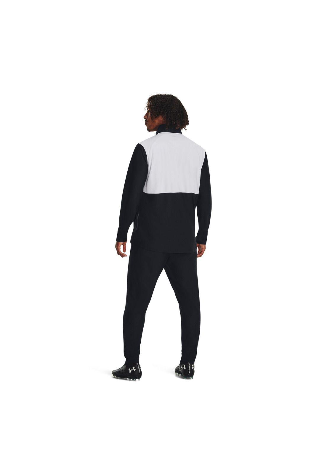 Polerón UA Challenger para hombre Negro-4