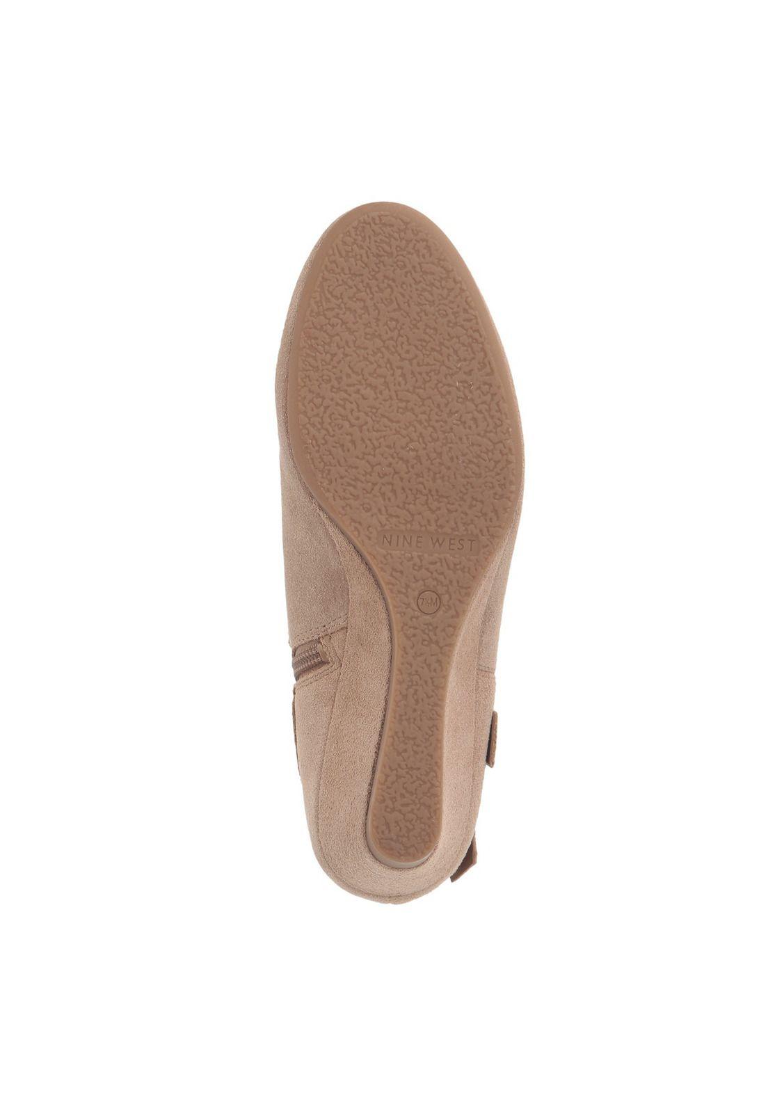 Botín Cuero 7Lina Beige Mujer-4