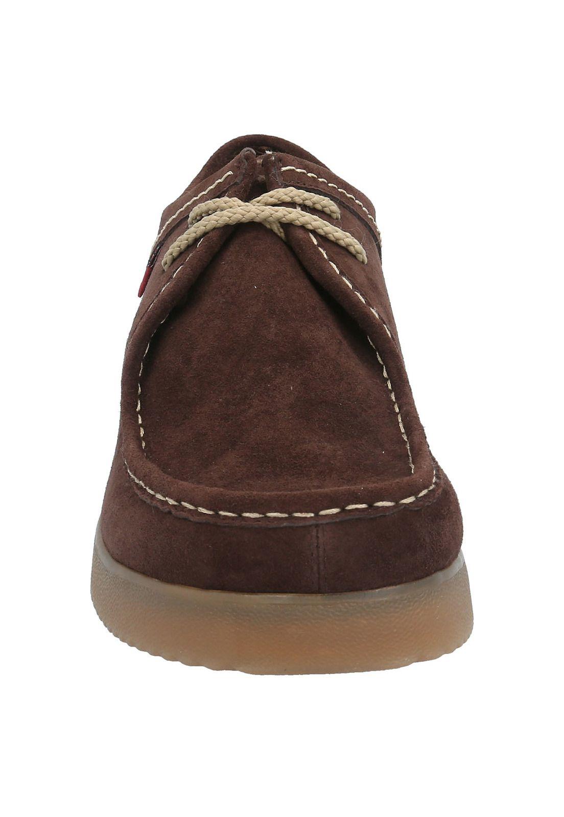 Zapato Cuero Hombre Navajo Chocolate-3