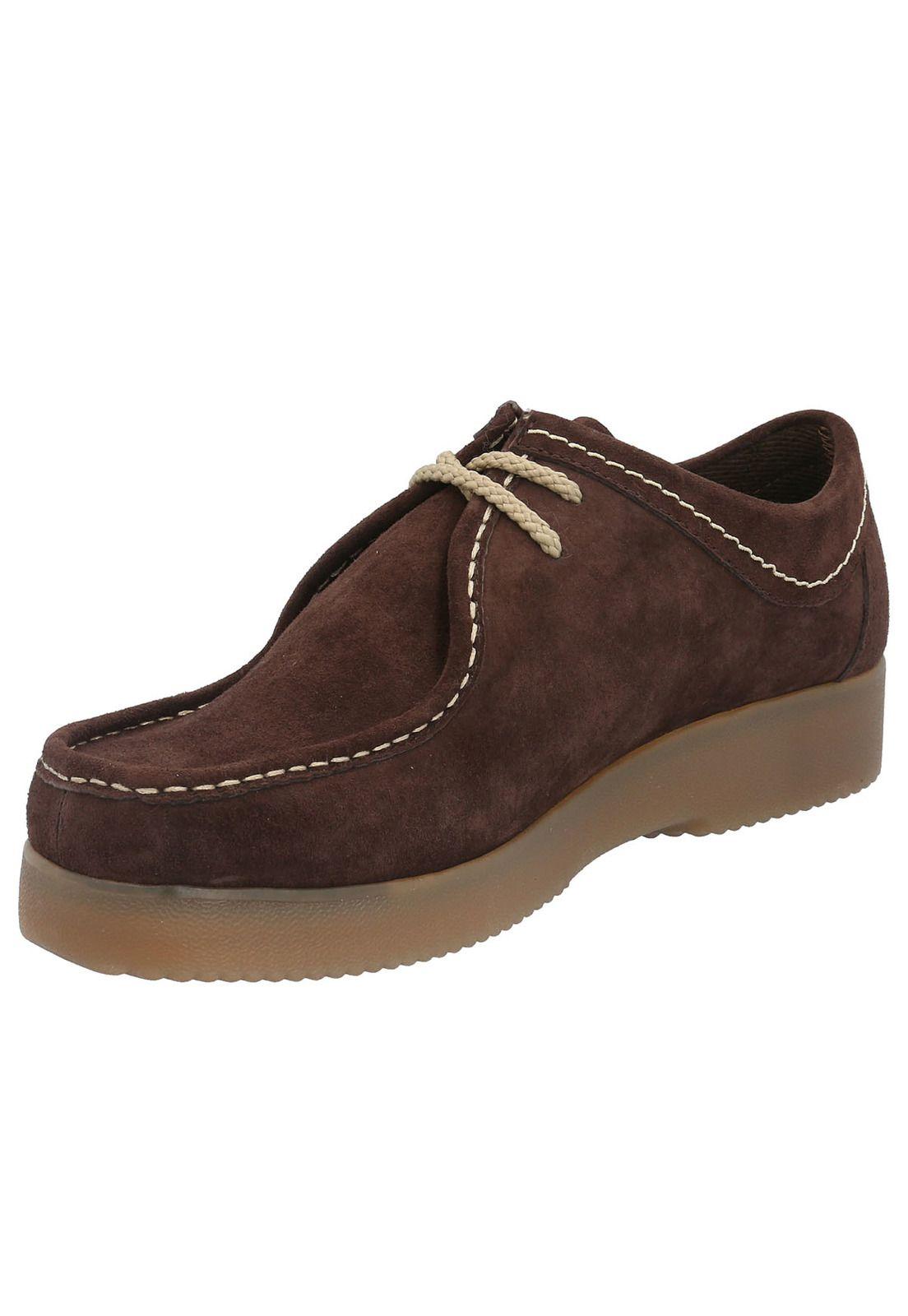 Zapato Cuero Hombre Navajo Chocolate-4