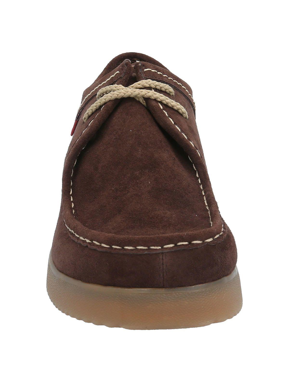 Zapato Cuero Hombre Navajo Chocolate-3