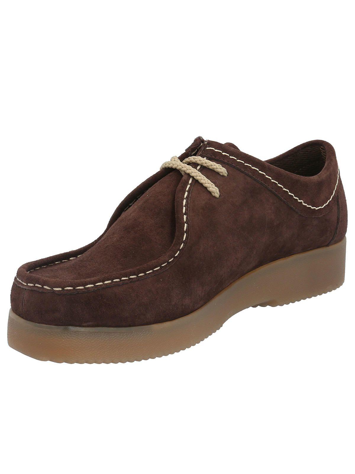 Zapato Cuero Hombre Navajo Chocolate-4