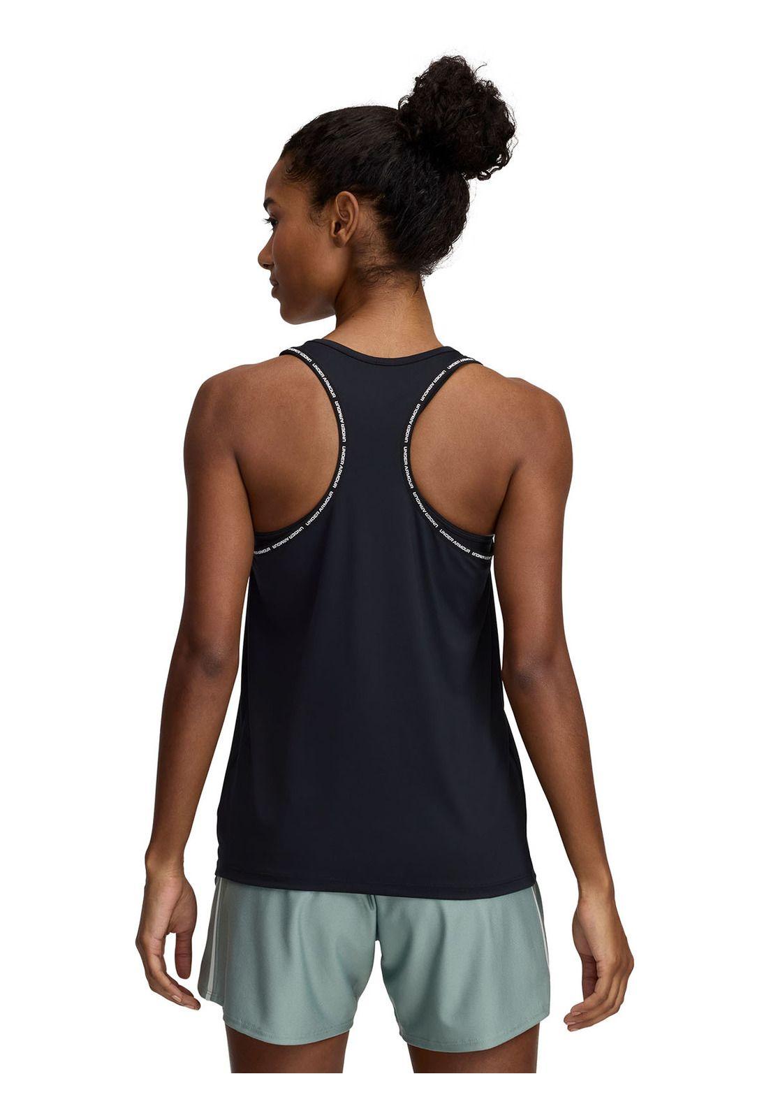 Polera Sin Mngas Tech Knockout Mujer Negro-1