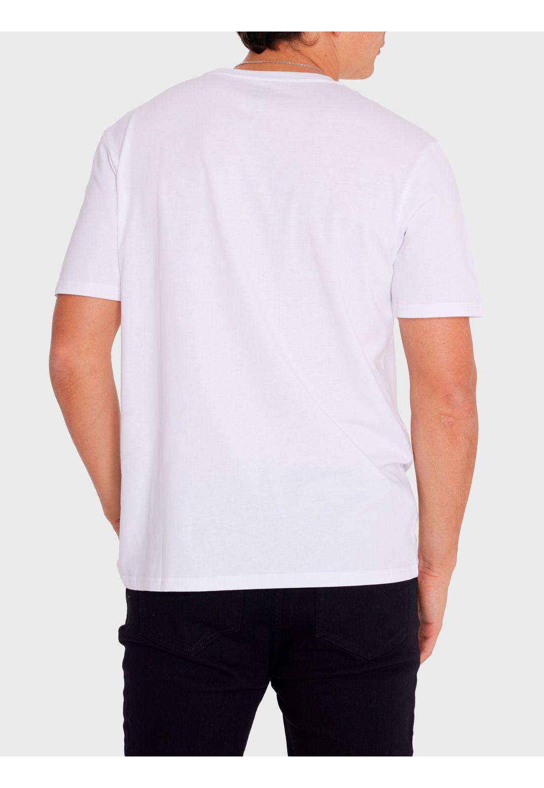 Polera Hombre Essential Pocket Blanca-3