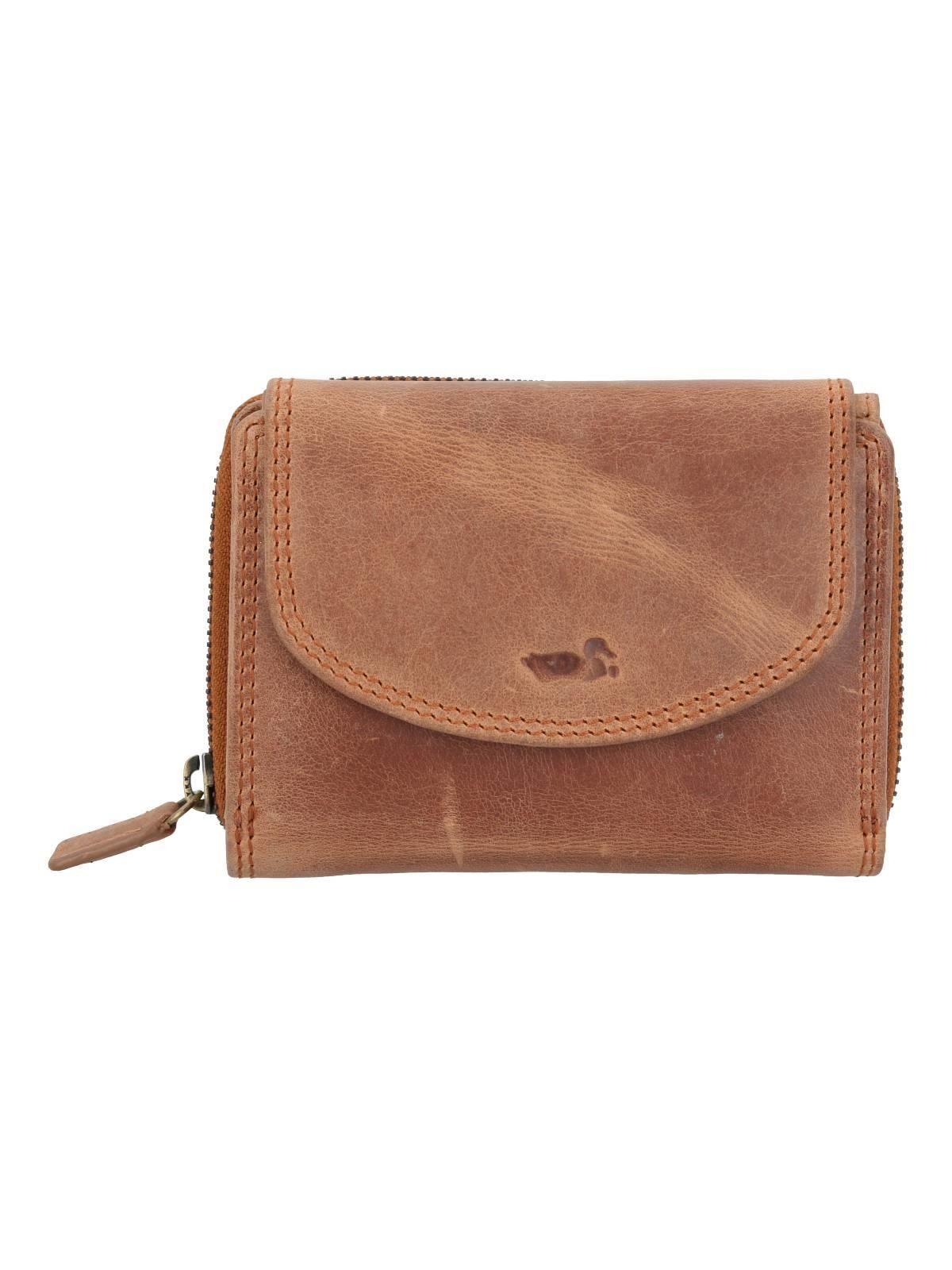 Billetera Cuero Mujer Fd Roble II Tan-0
