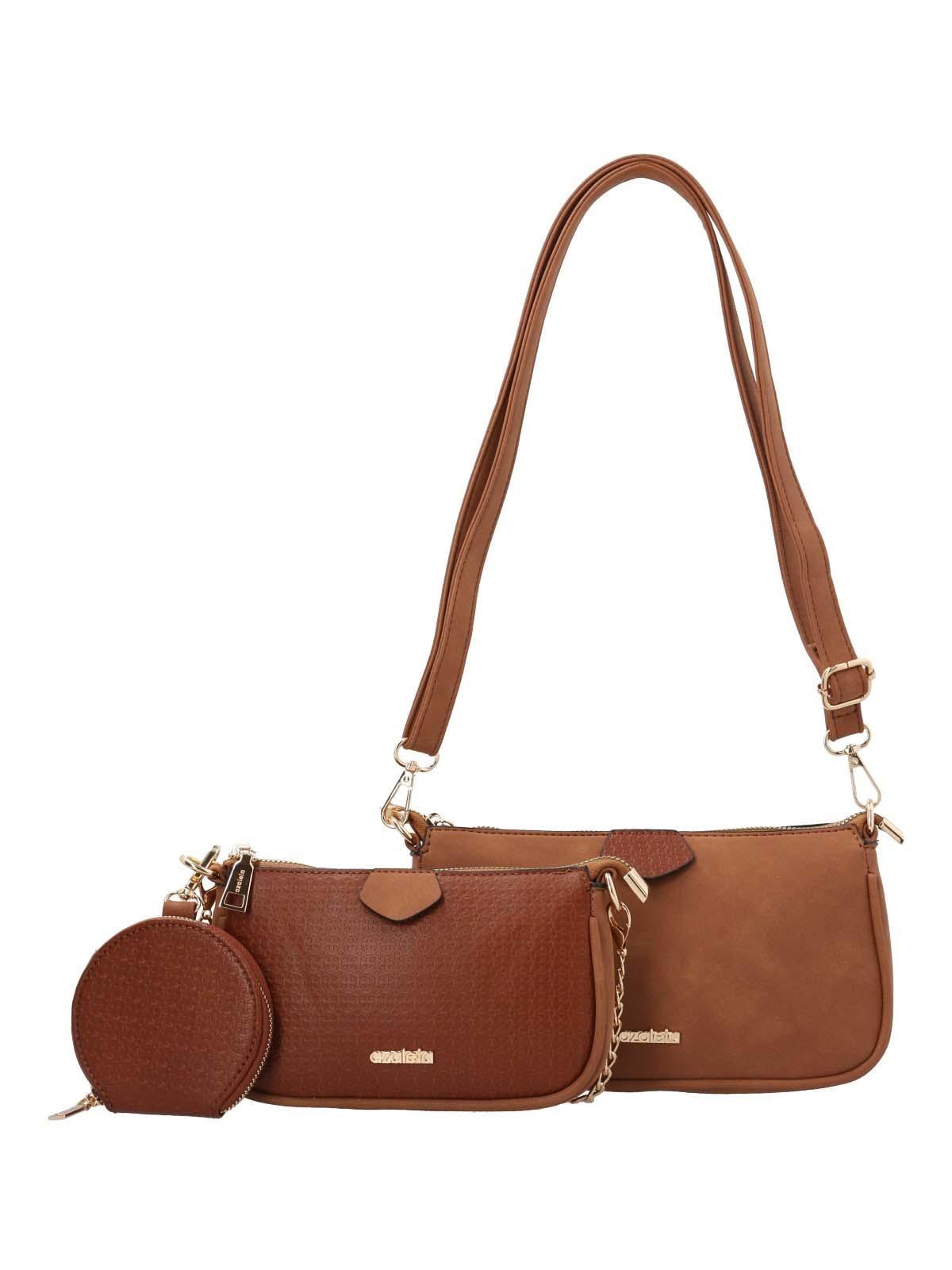 Cartera convertible Mili Bag Mujer Café-0