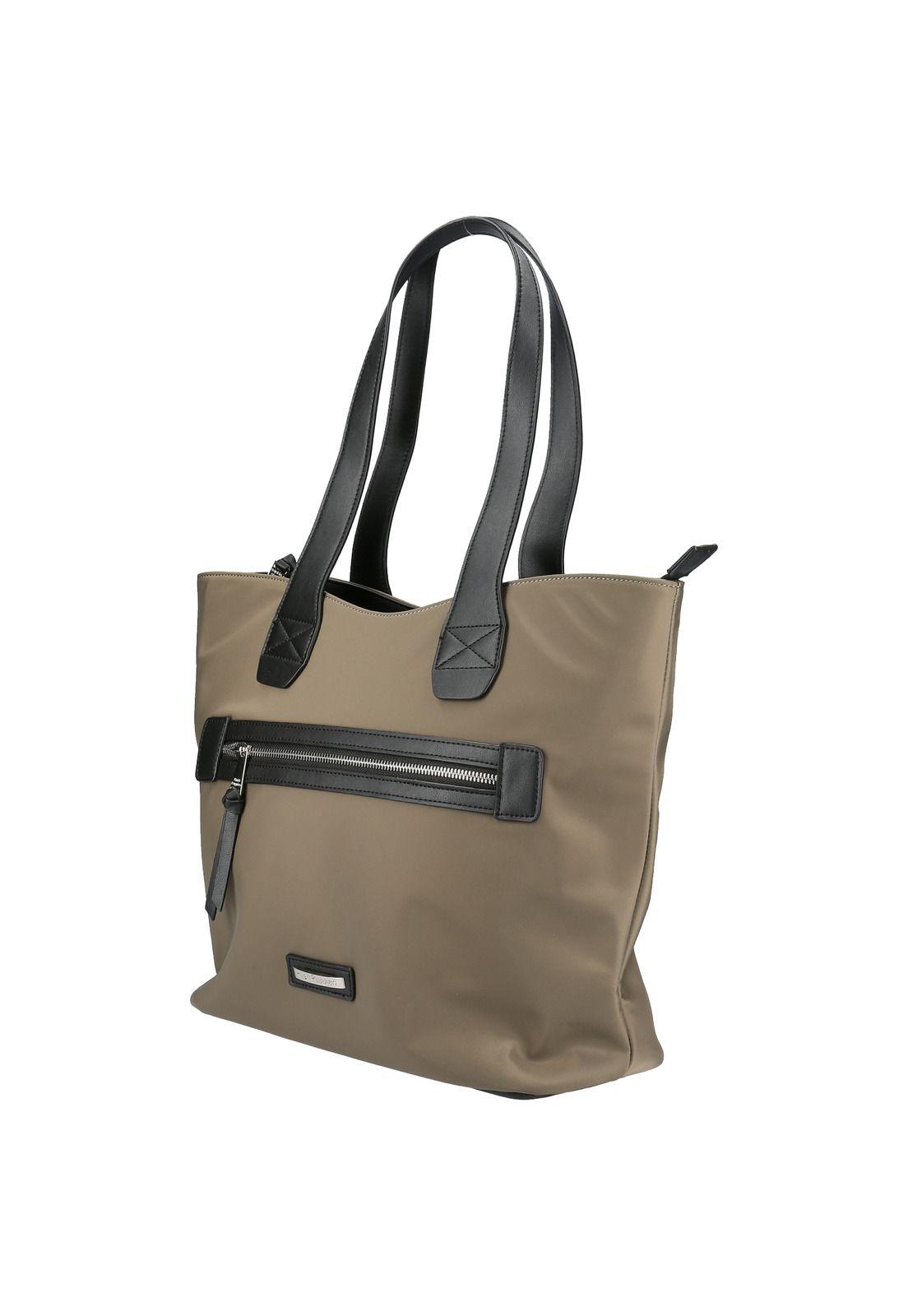 Cartera Mujer Rizos Tote Amarillo-1