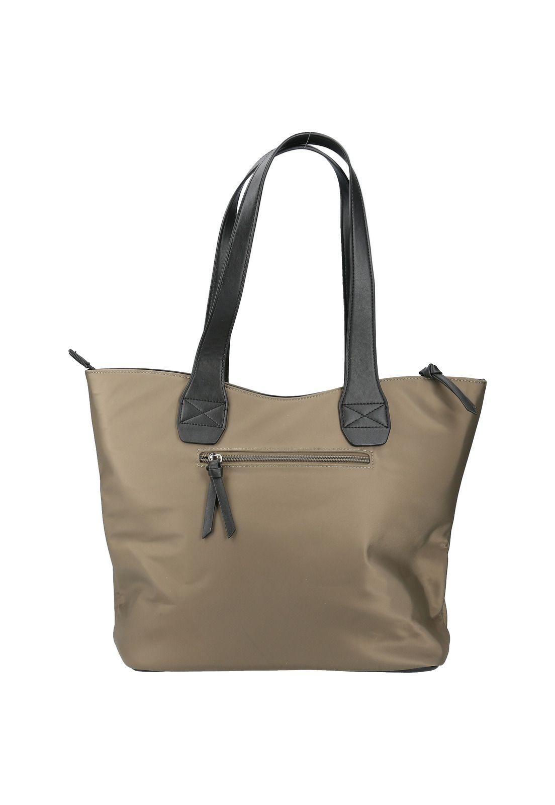 Cartera Mujer Rizos Tote Amarillo-2