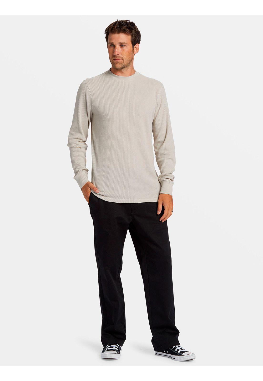 Polera Hombre Essential Thermal Blanca-0