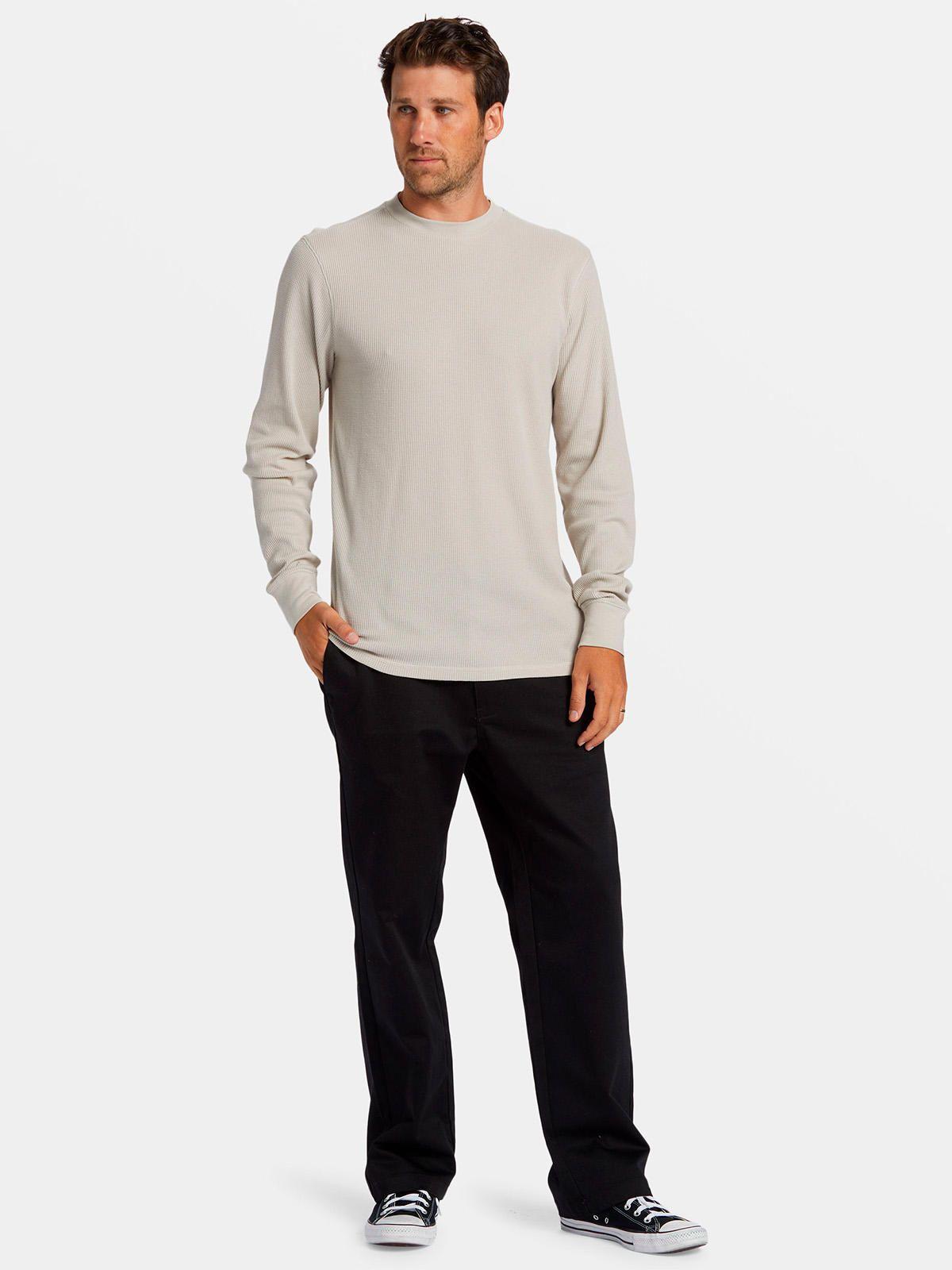 Polera Hombre Essential Thermal Blanca-0