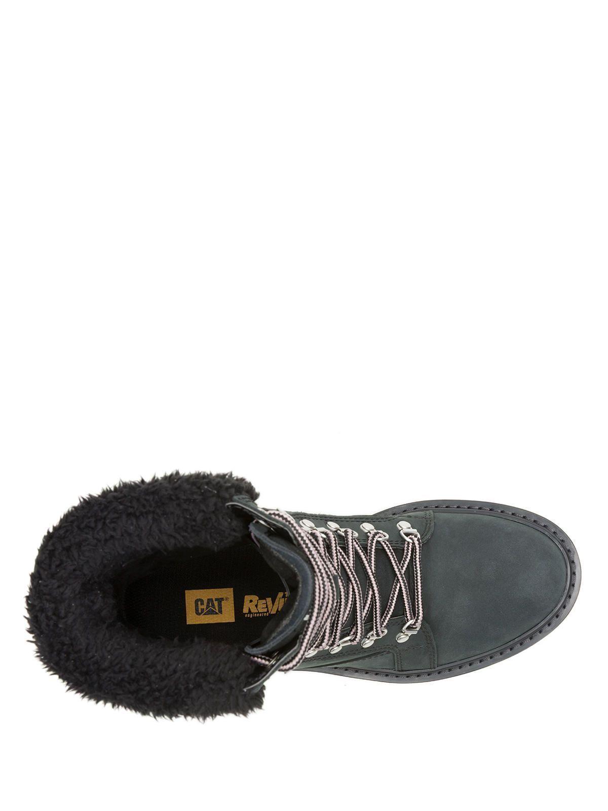 Botín Cuero Mujer Colorado Max Hiker Negro-6