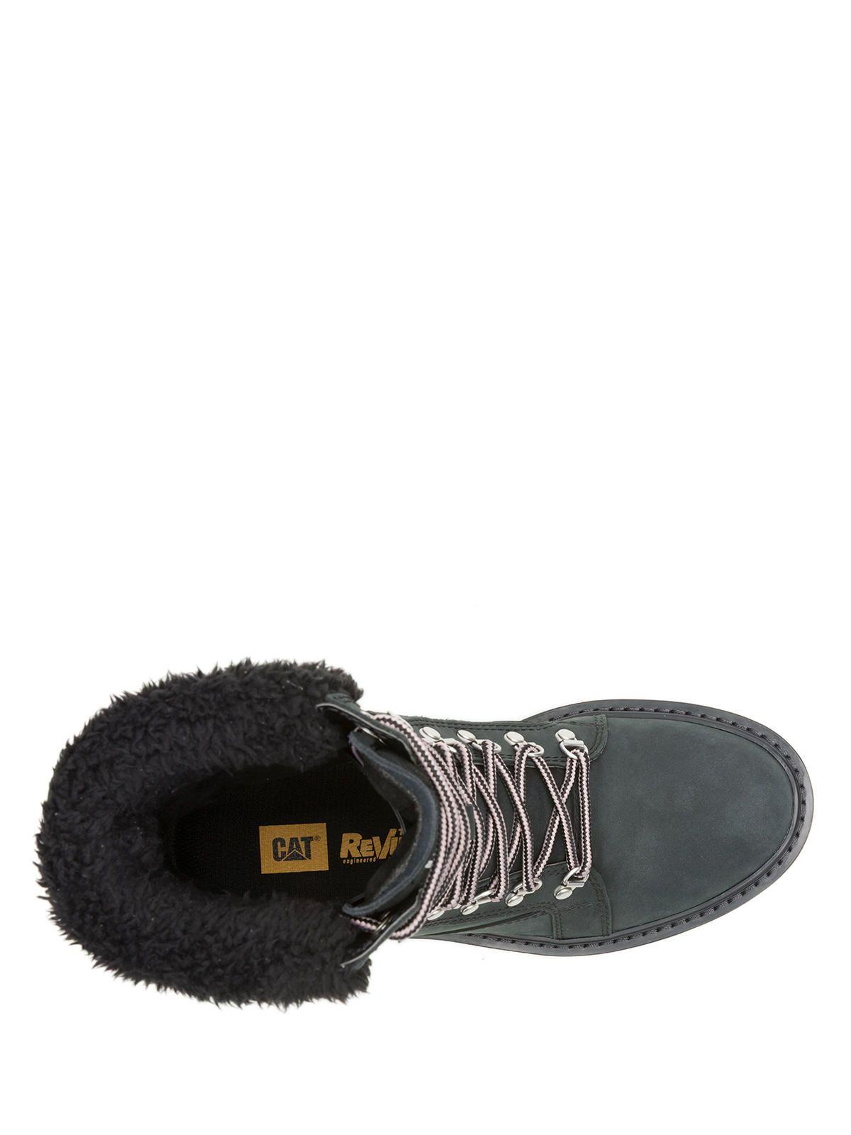 Botín Cuero Mujer Colorado Max Hiker Negro-6