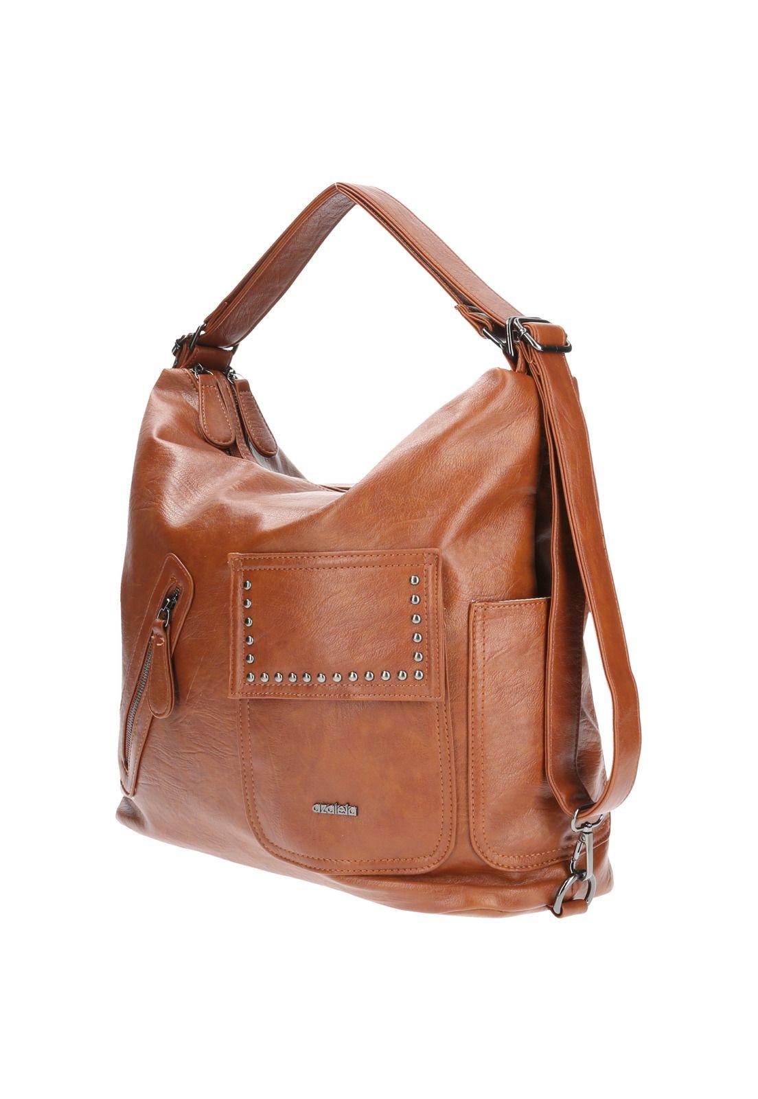 Cartera De Mano Casual Gemina Hobo Café Mujer-2