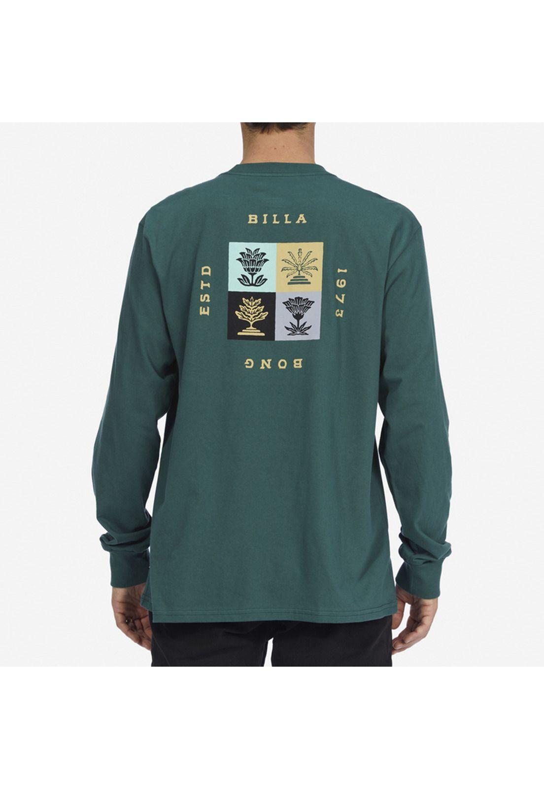 Polera M/L Hombre Unison M Tees Café-1