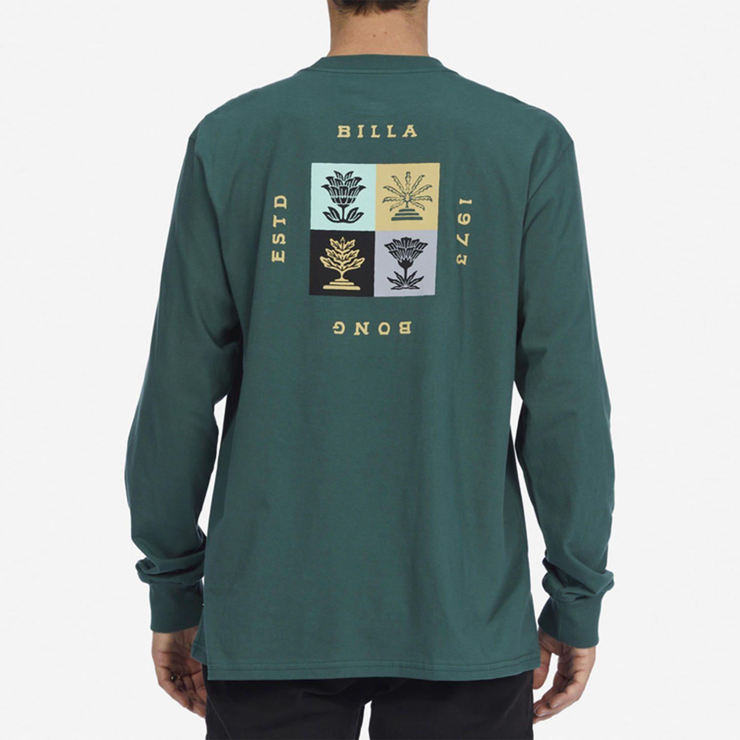 Polera M/L Hombre Unison M Tees Café-1