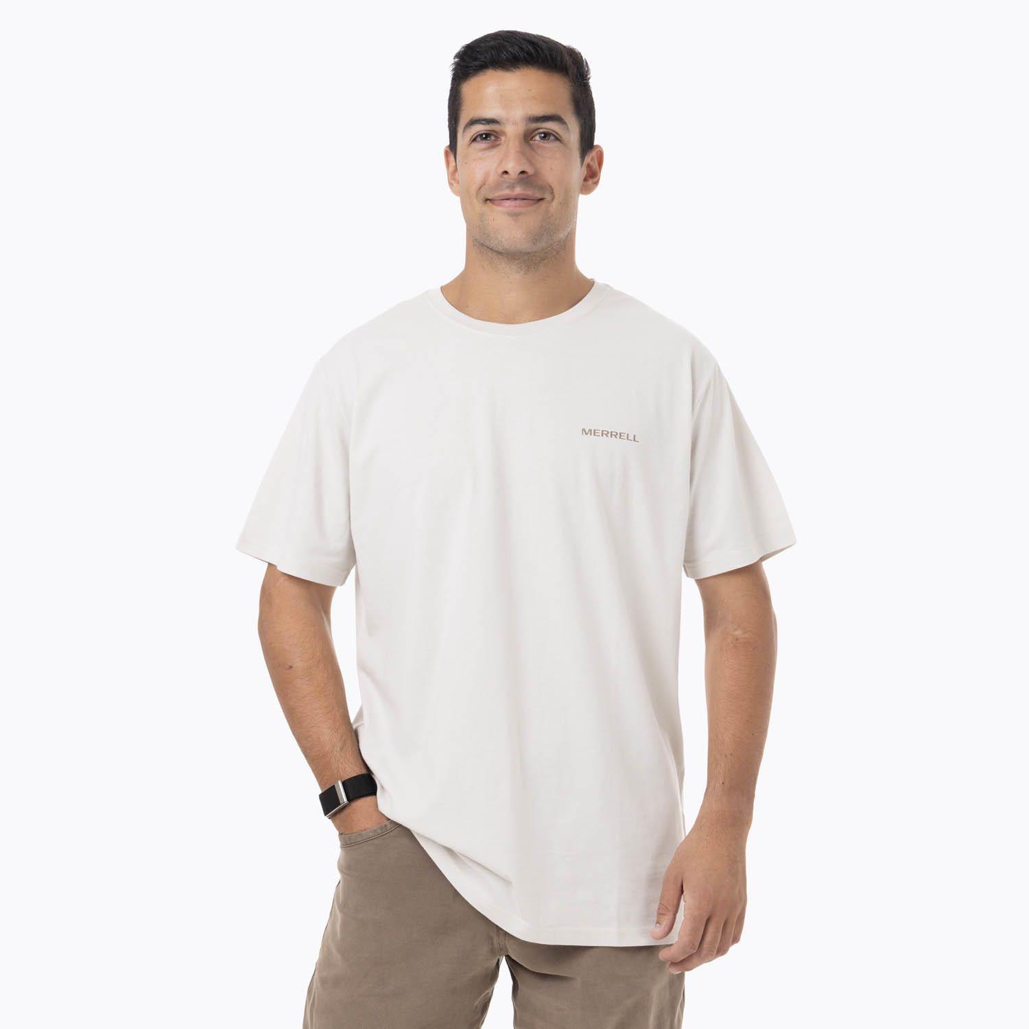 Polera Manga Corta Hombre Sapais Beige-0