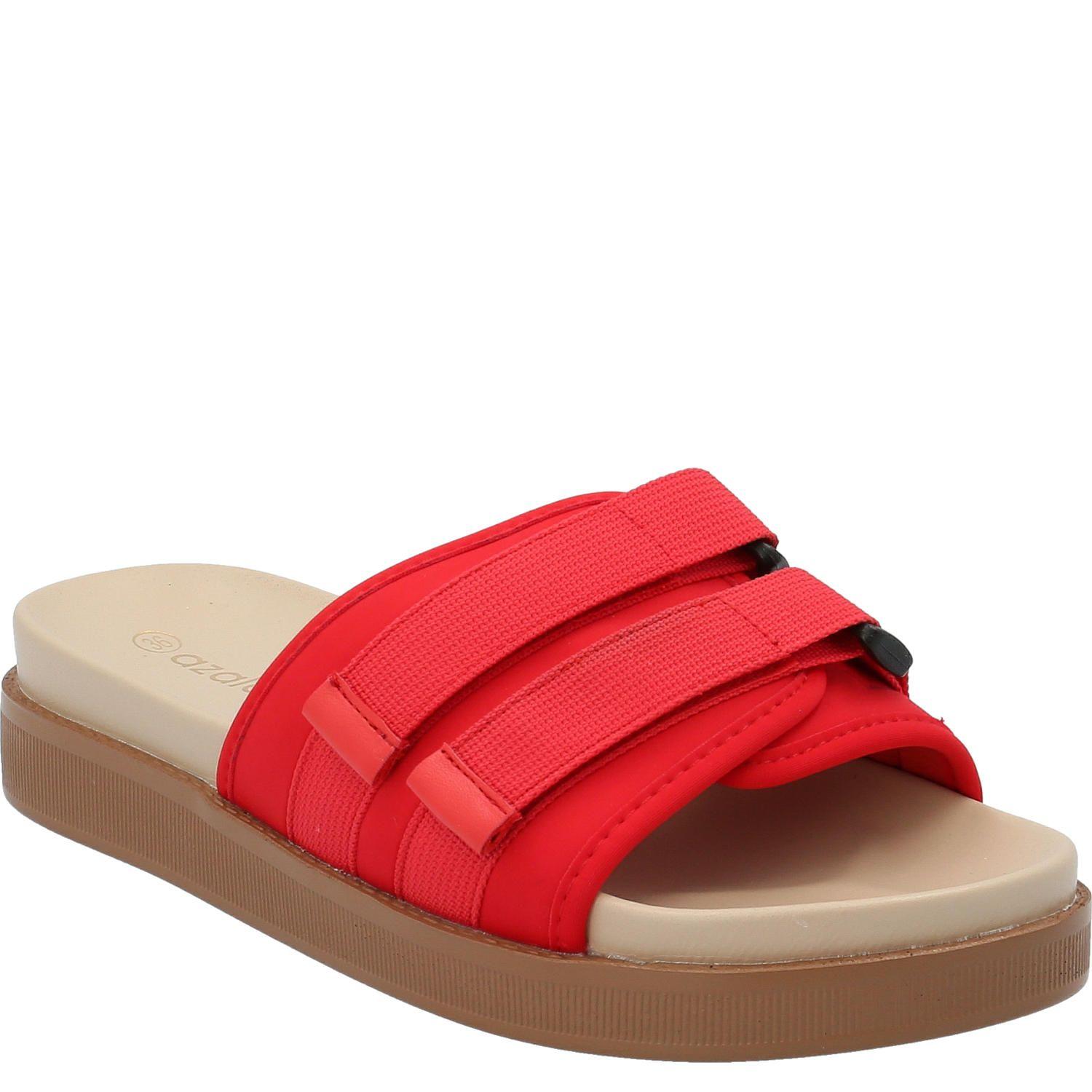 Sandalia Mujer Menchu Rojo-0