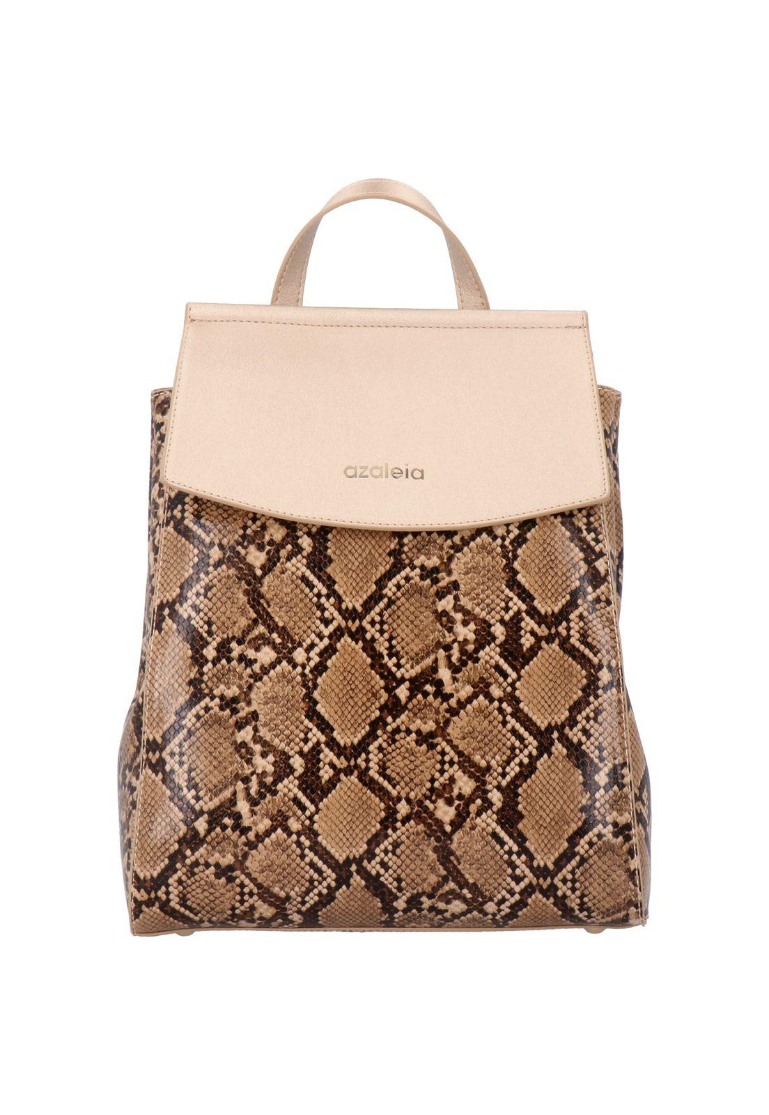 Cartera Mochila Convertible Astrid Casual Dorado-0