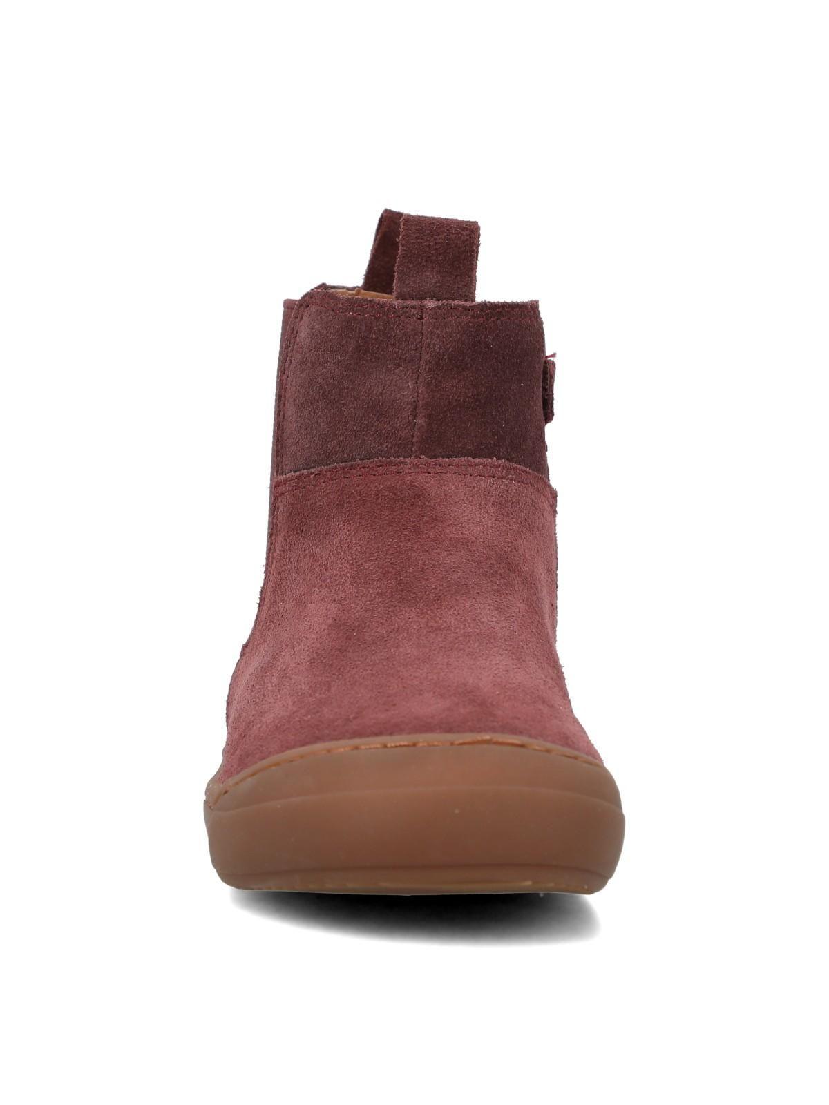 Botin Cuero Niña Dunita Fucsia Oscuro-3