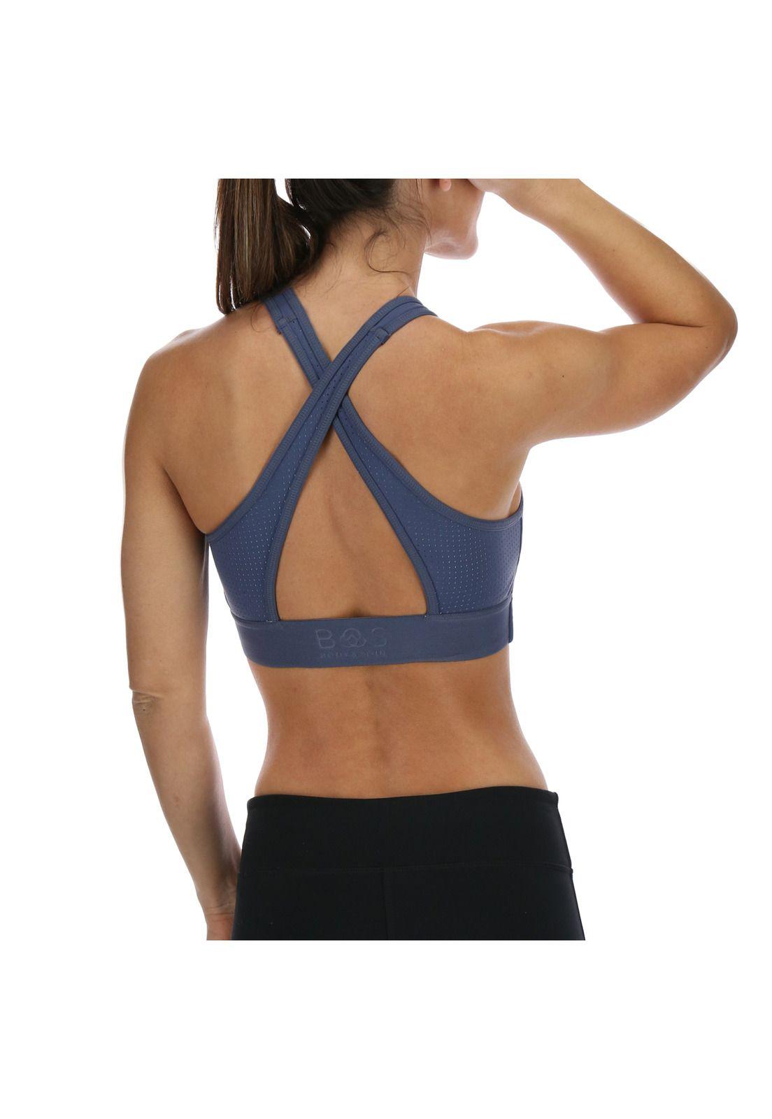 Peto Sport Bra Gris-2