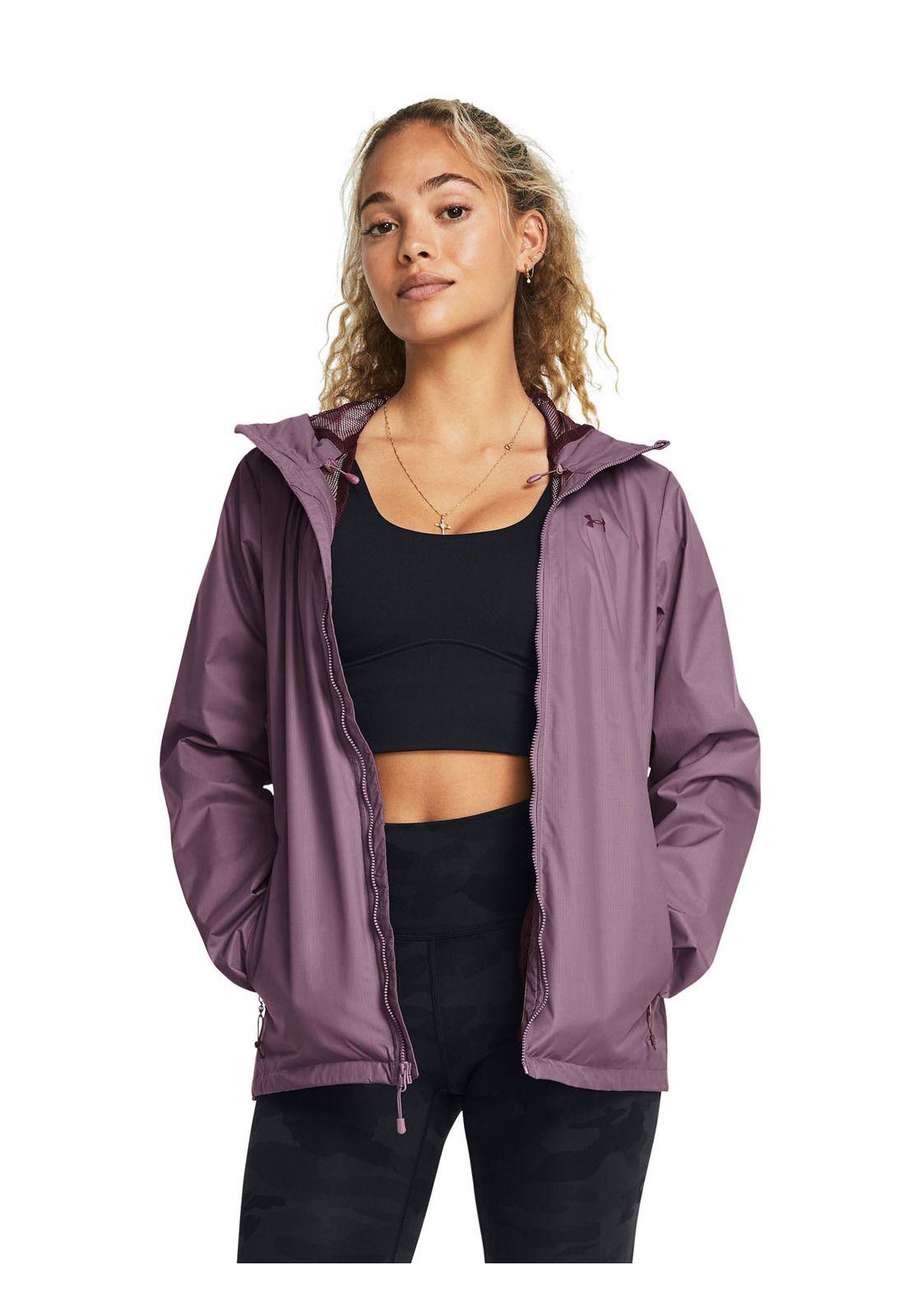 Chaqueta UA Storm Forefront mujer Morado-3