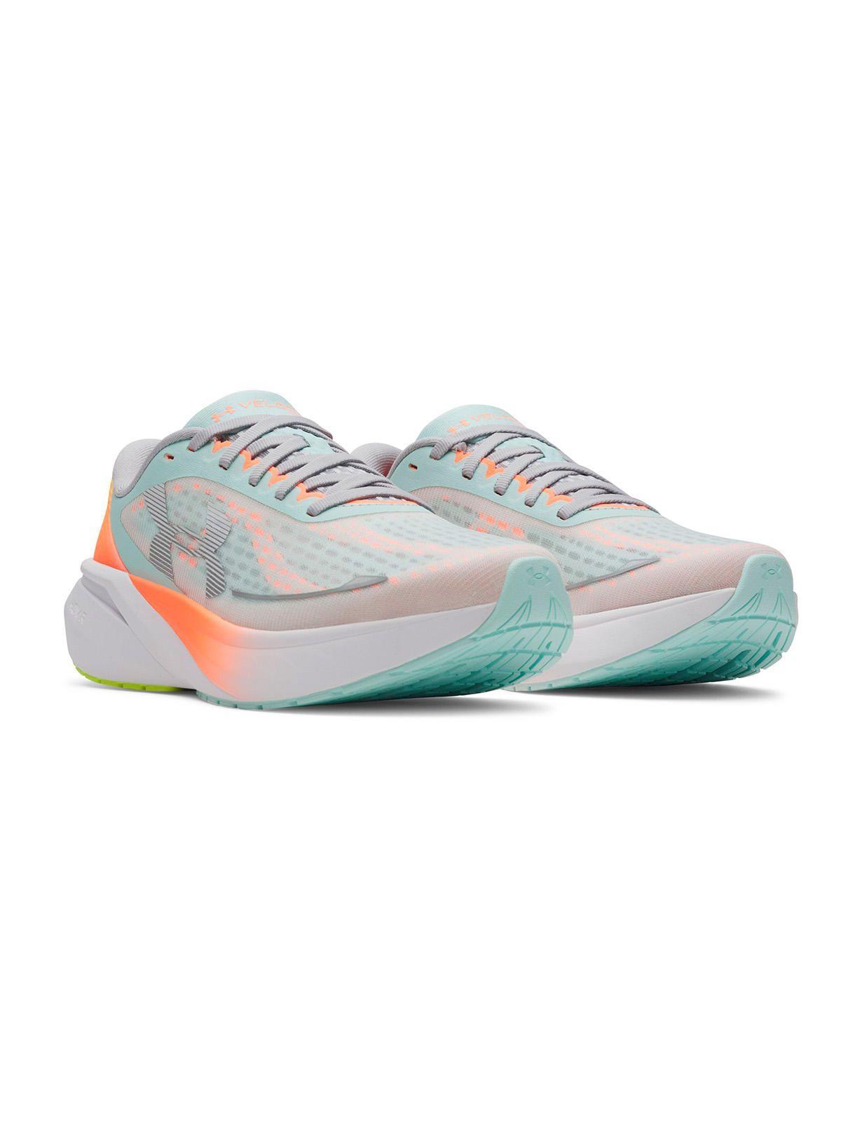 Zapatilla UA Velociti Pace Verde Mujer-5