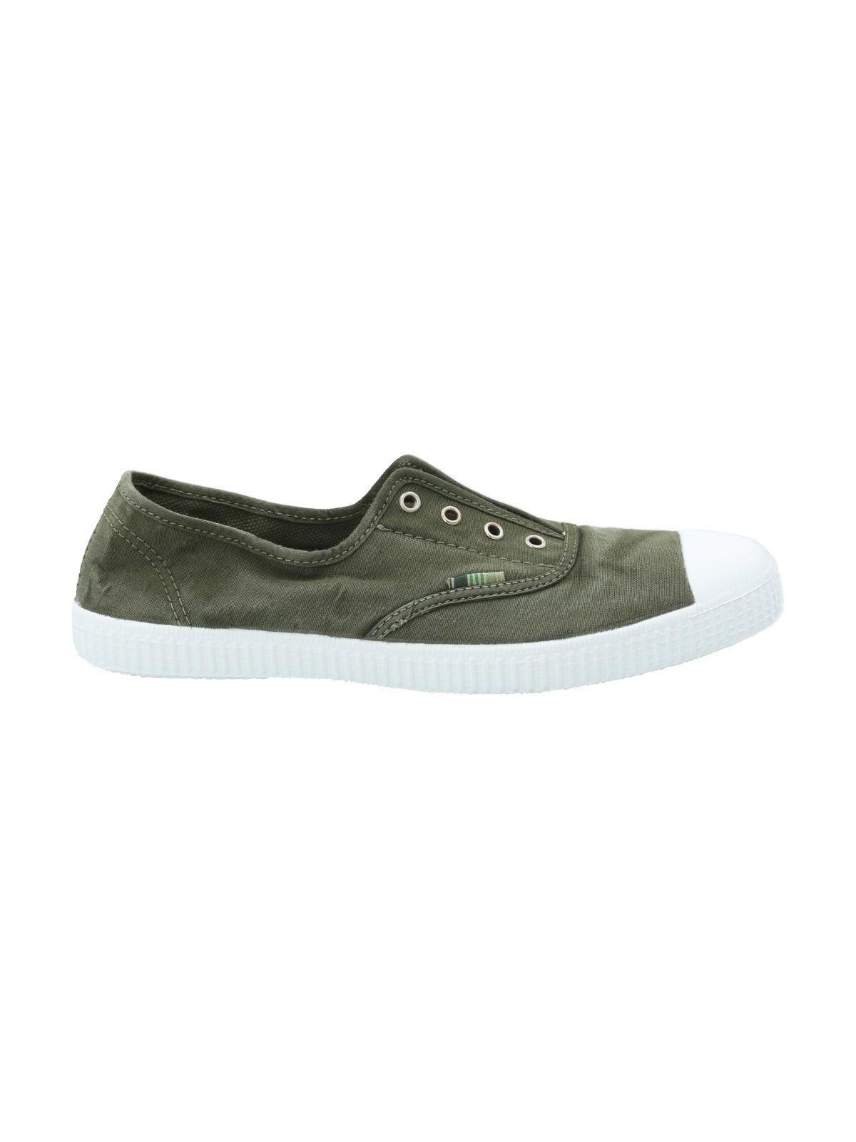 Zapatilla Algodón Org Mujer Greece Verde Musgo-0
