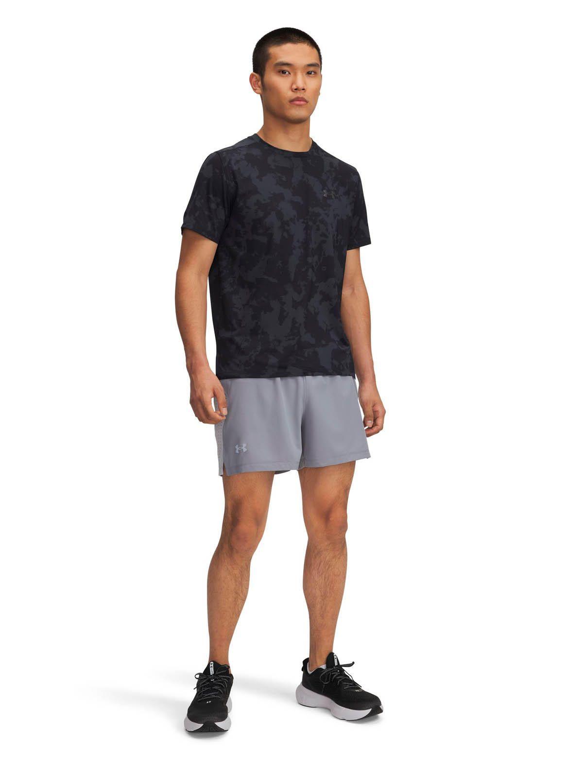 Short Running para Mujer Launch Pro 3"' Gris -3